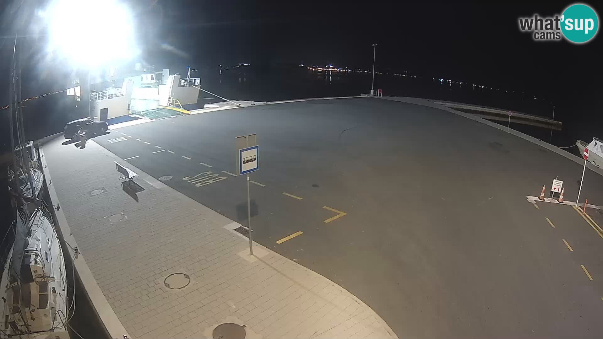 Tkon Live cam – ferry – Dalmatia – Croatia