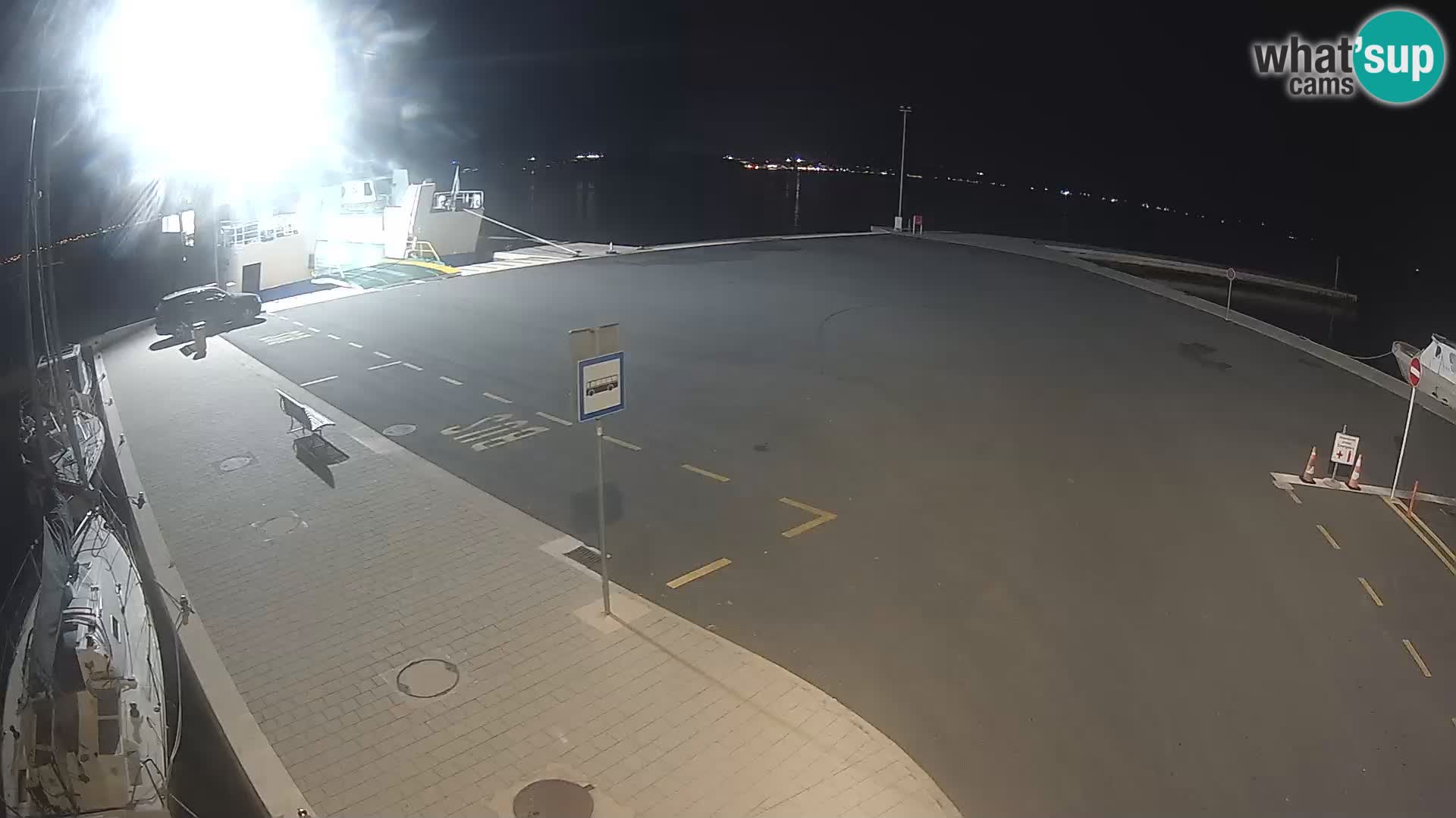 Tkon Live cam – ferry – Dalmatia – Croatia