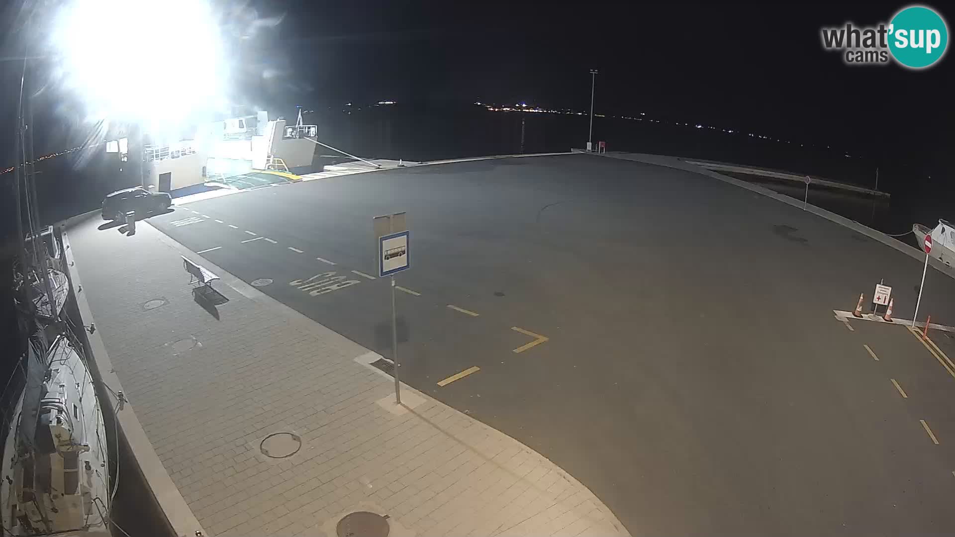 Tkon Live cam – ferry – Dalmatia – Croatia