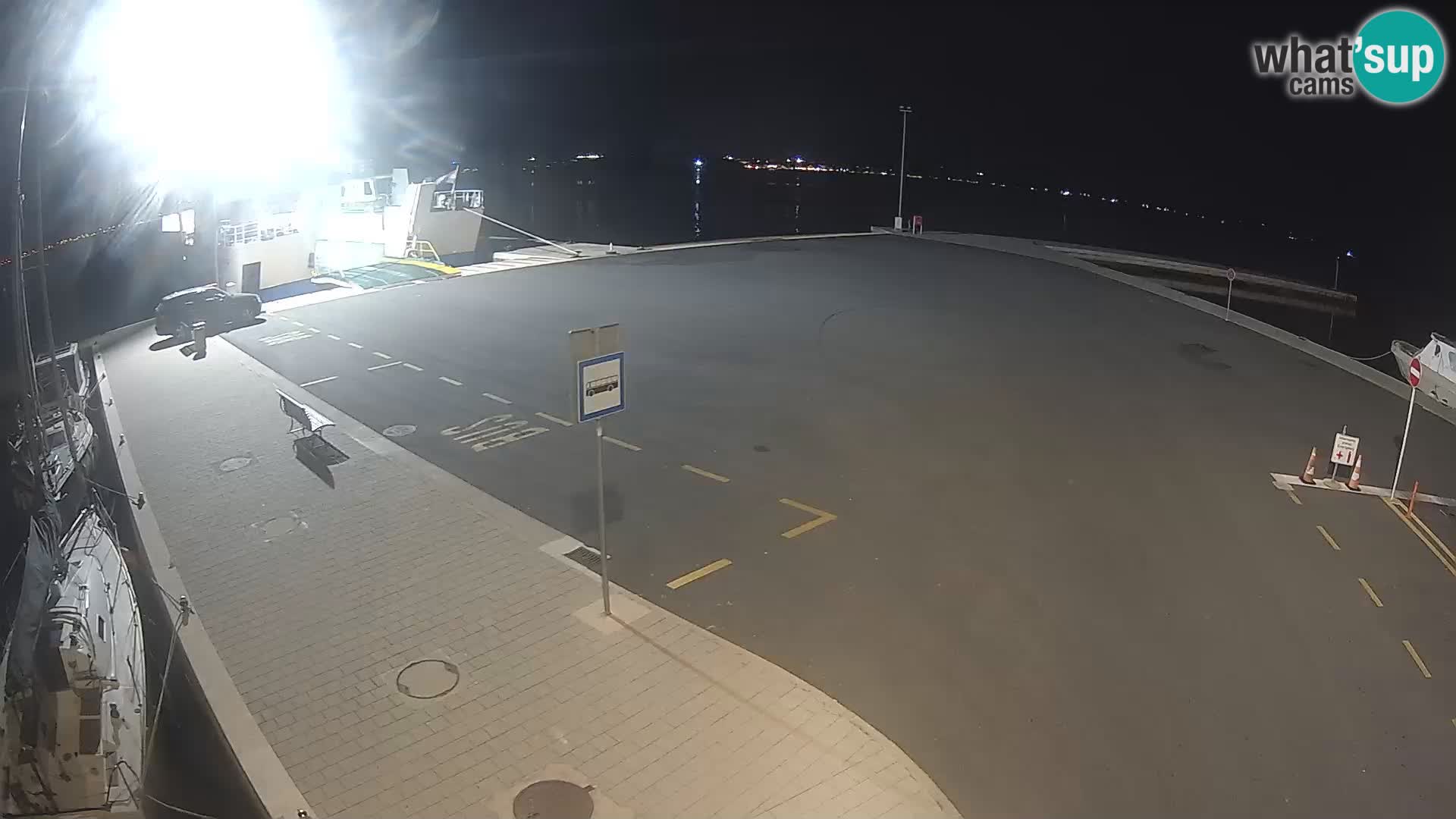 Tkon Live cam – traghetto – Dalmazia – Croazia