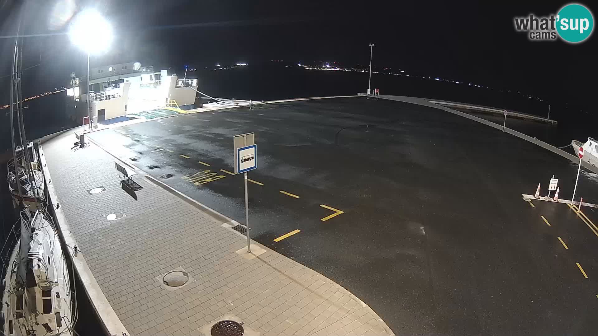 Tkon Live cam – traghetto – Dalmazia – Croazia