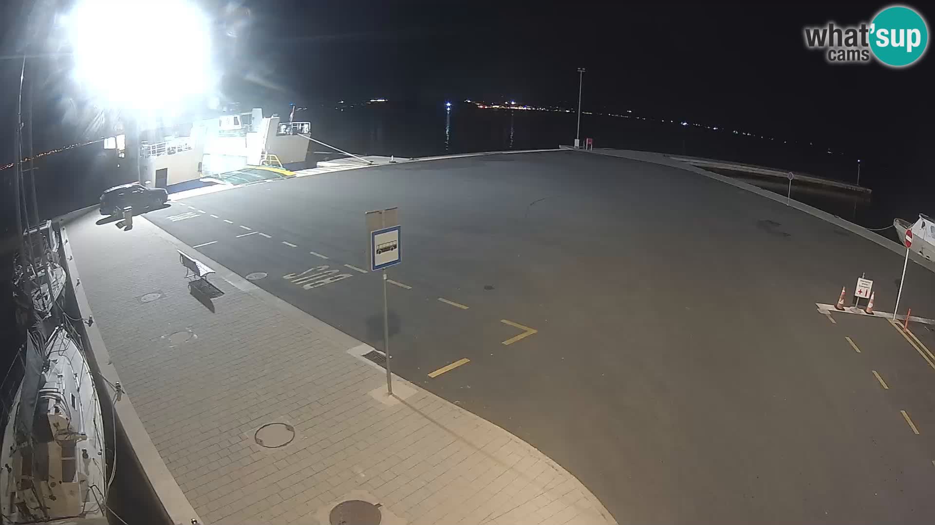 Tkon Live cam – traghetto – Dalmazia – Croazia