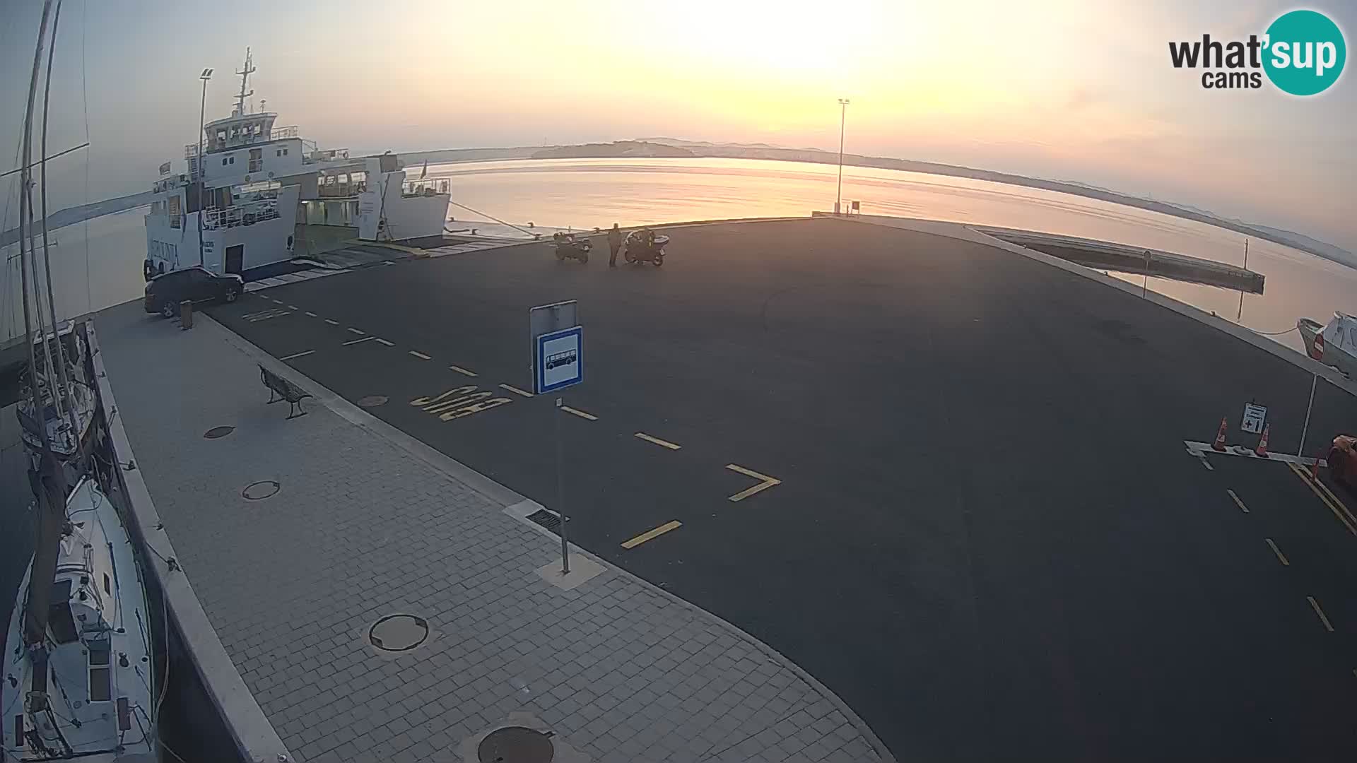 Tkon Live cam – Fähre – Dalmatien – Kroatien