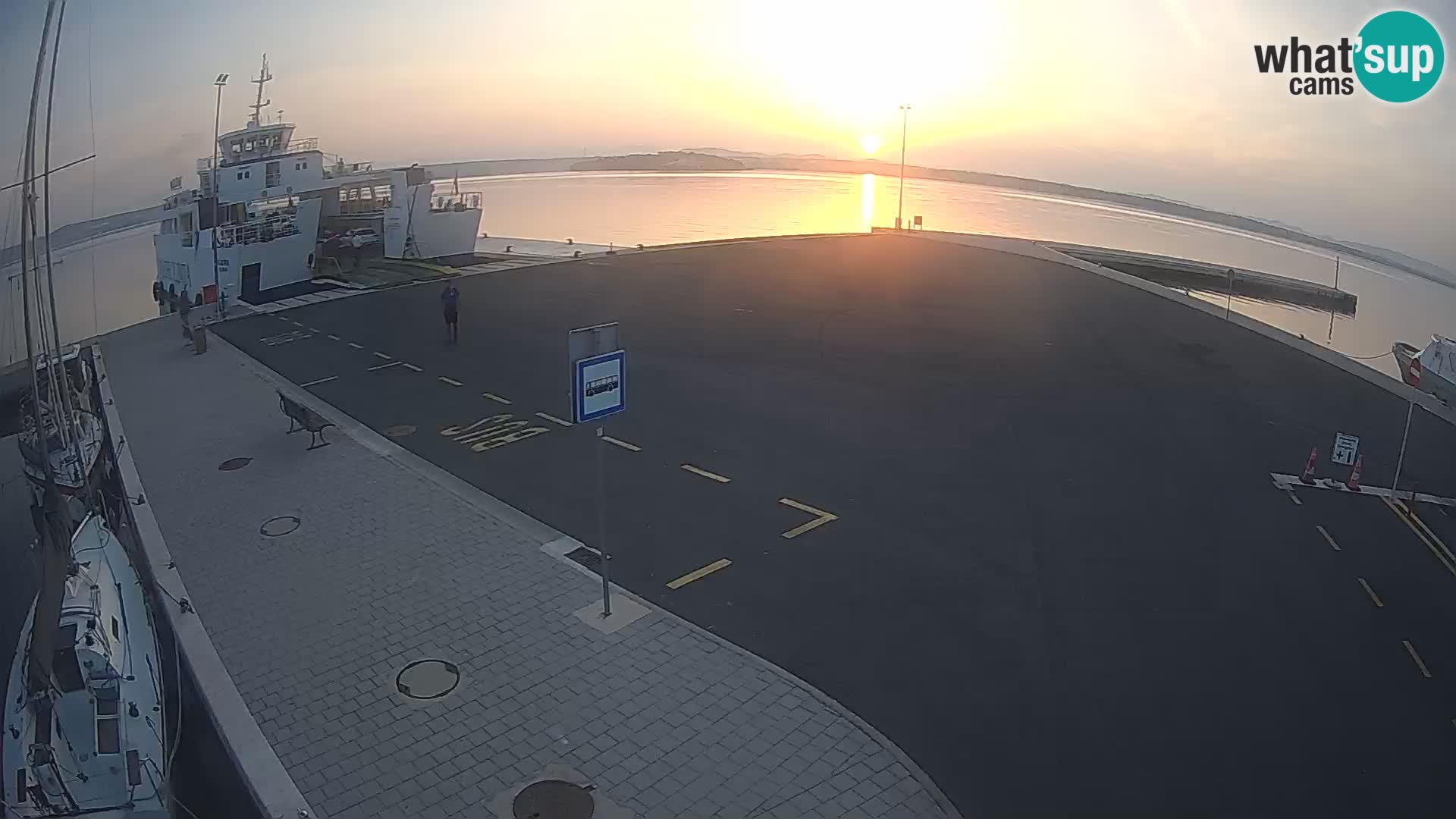 Tkon Live cam – Fähre – Dalmatien – Kroatien