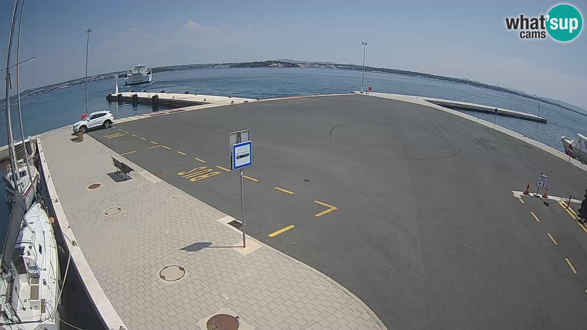 Tkon Live cam – traghetto – Dalmazia – Croazia