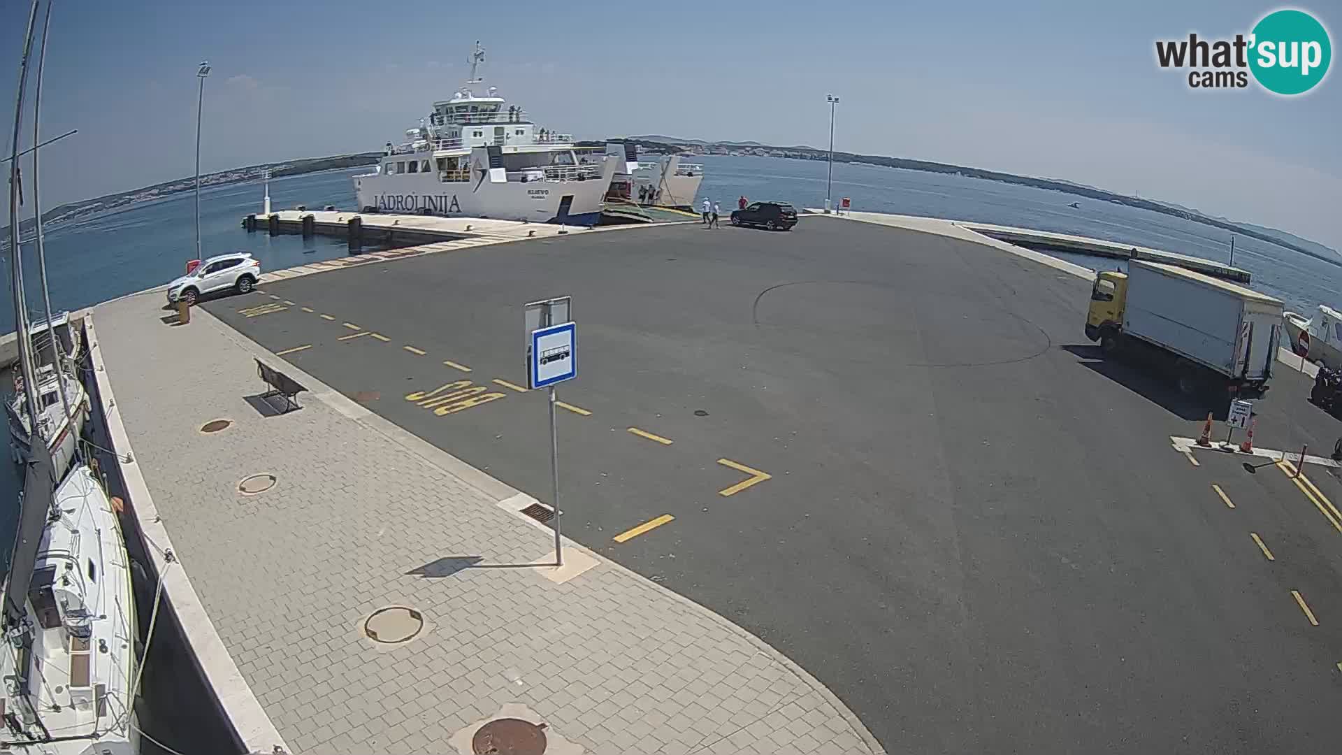 Tkon Live cam – Fähre – Dalmatien – Kroatien