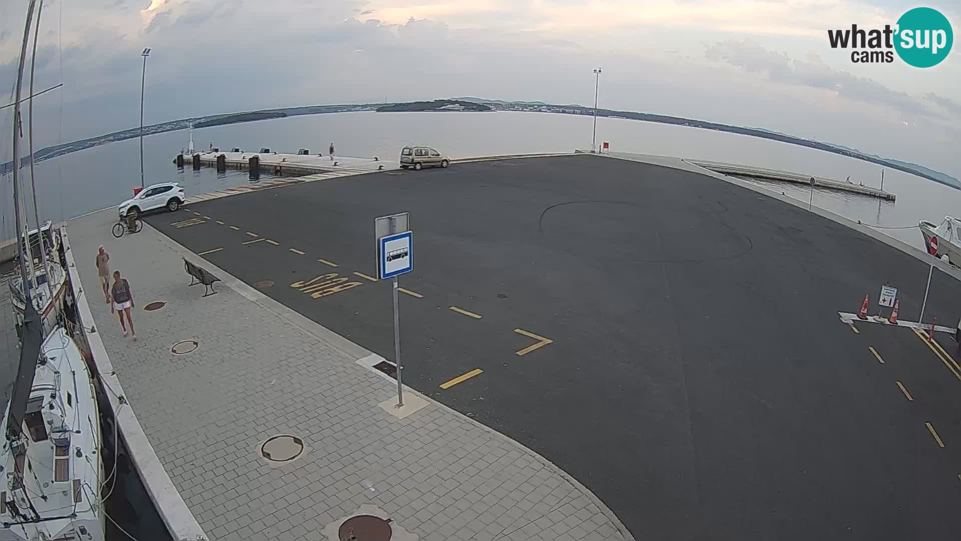 Tkon Live cam – traghetto – Dalmazia – Croazia