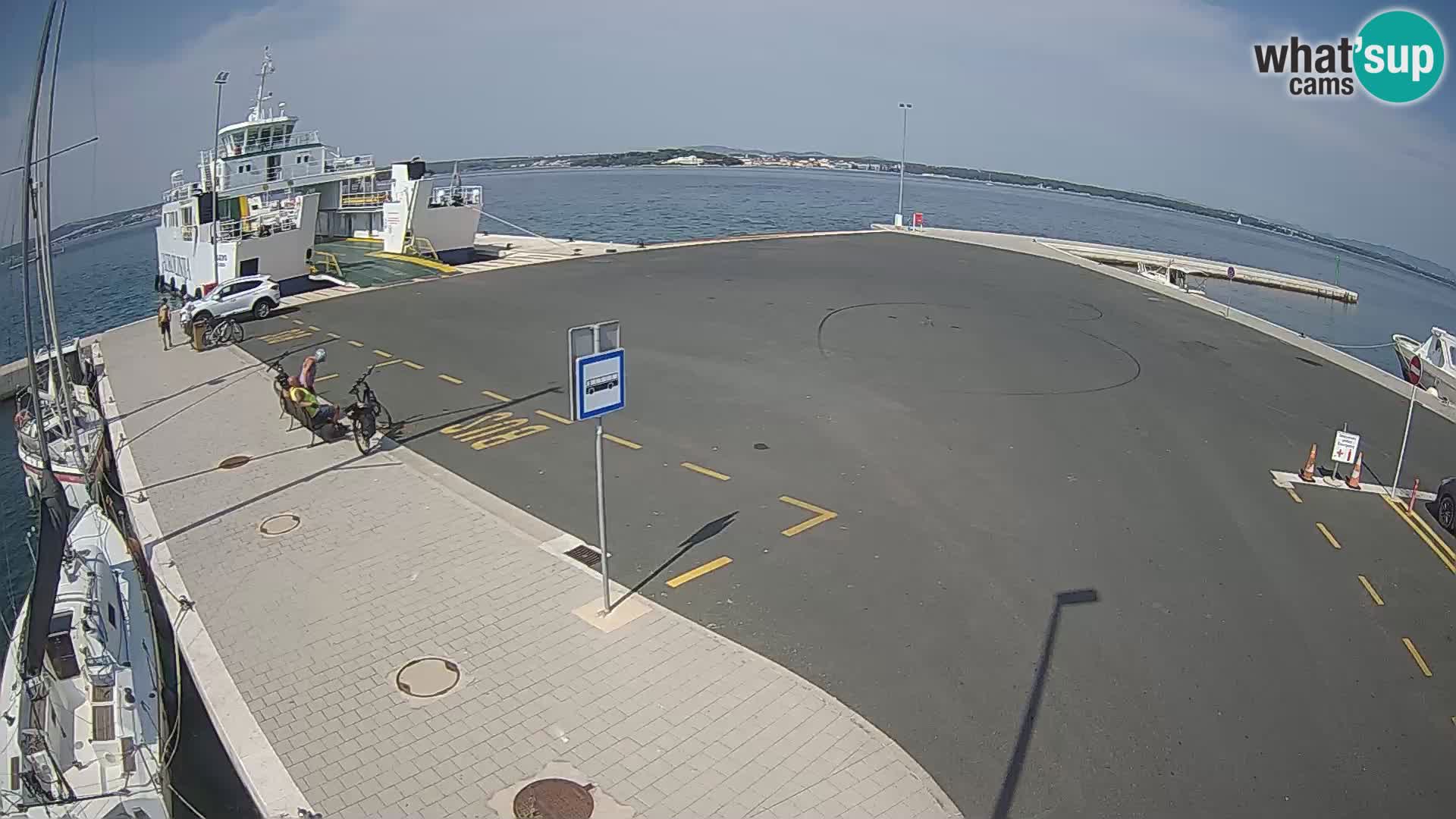 Tkon Live cam – Fähre – Dalmatien – Kroatien