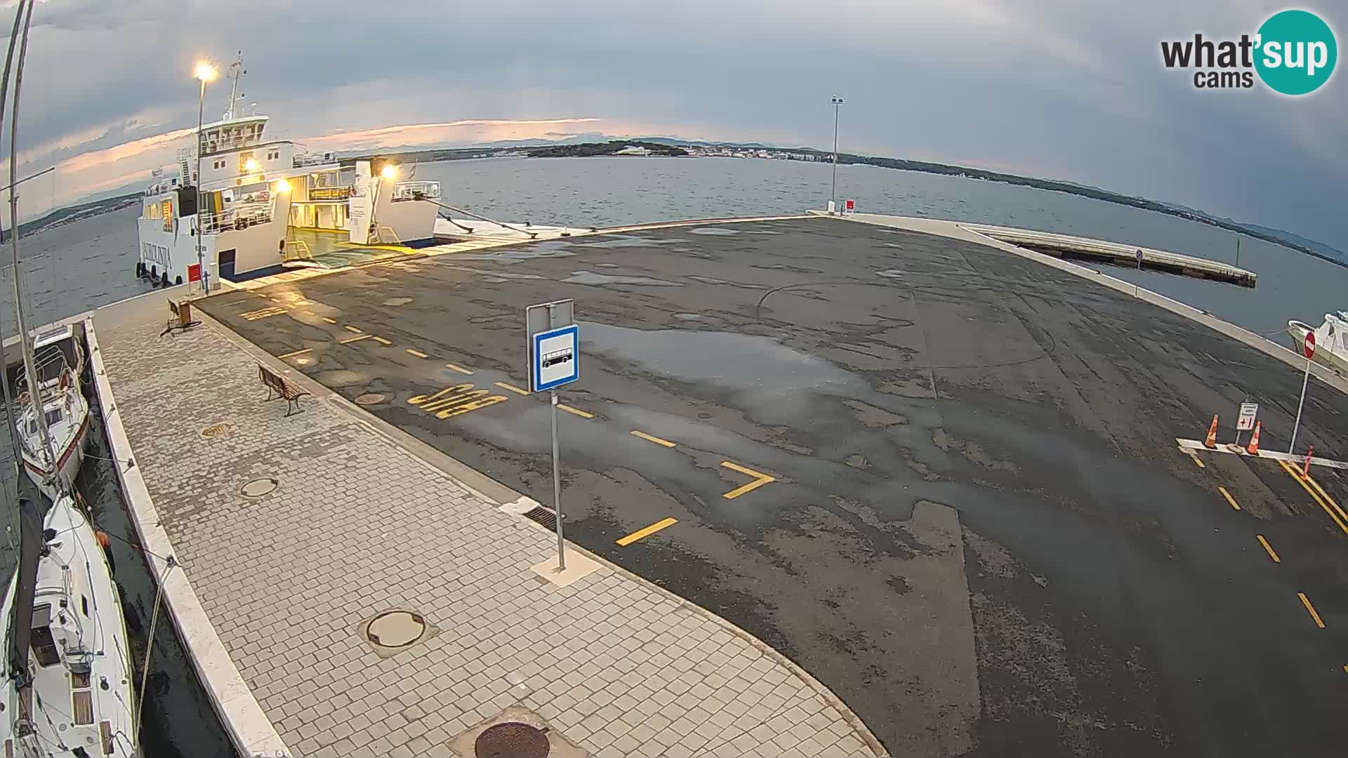 Tkon Live cam – traghetto – Dalmazia – Croazia