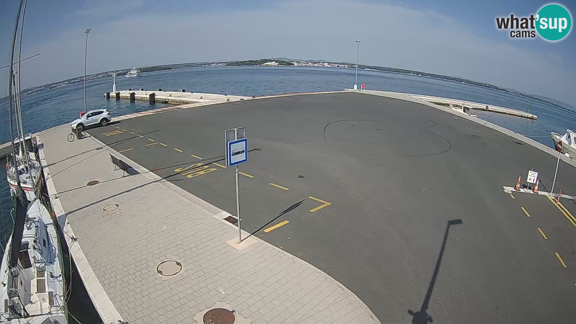 Tkon Live cam – ferry – Dalmatia – Croatia