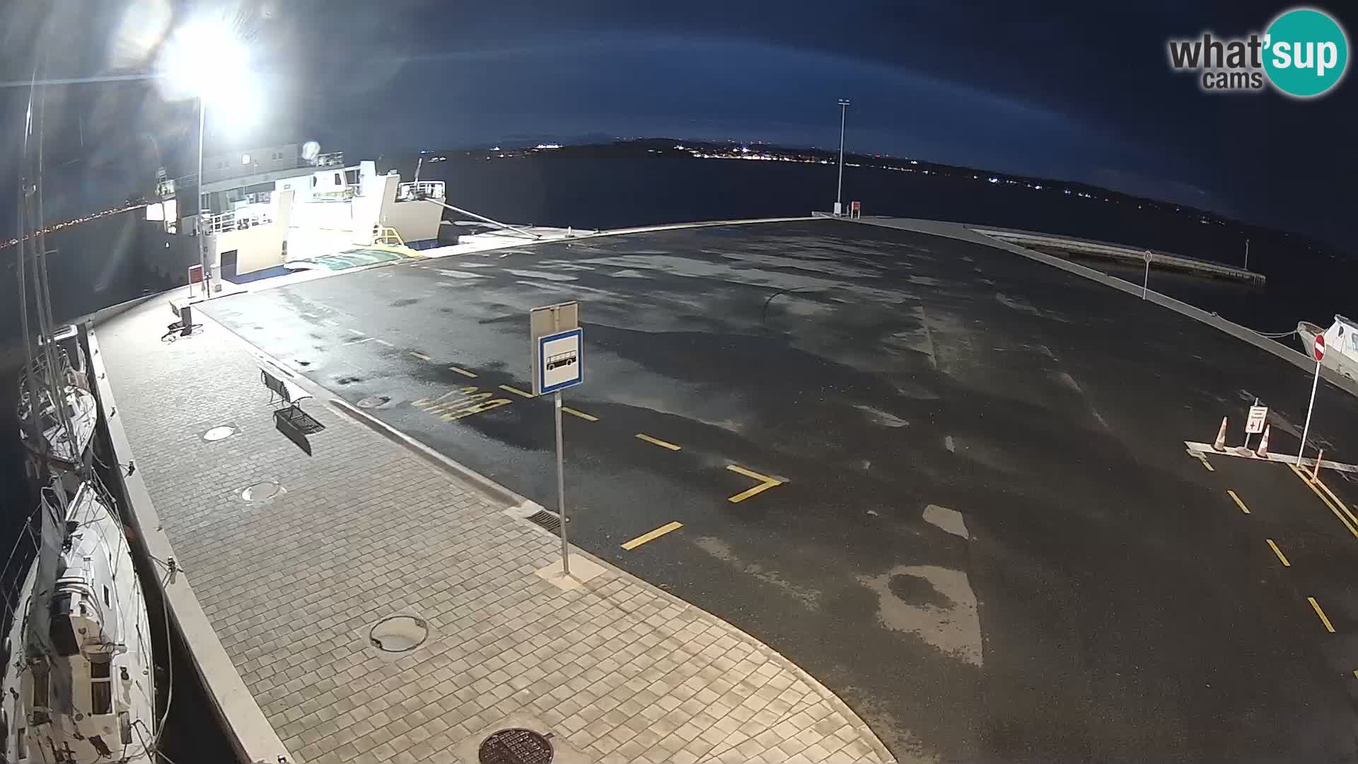 Tkon Live cam – traghetto – Dalmazia – Croazia
