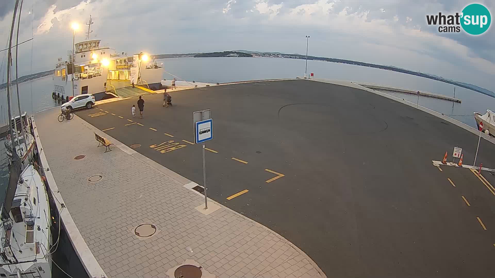 Tkon camera en vivo – Transportar – Dalmacia – Croacia