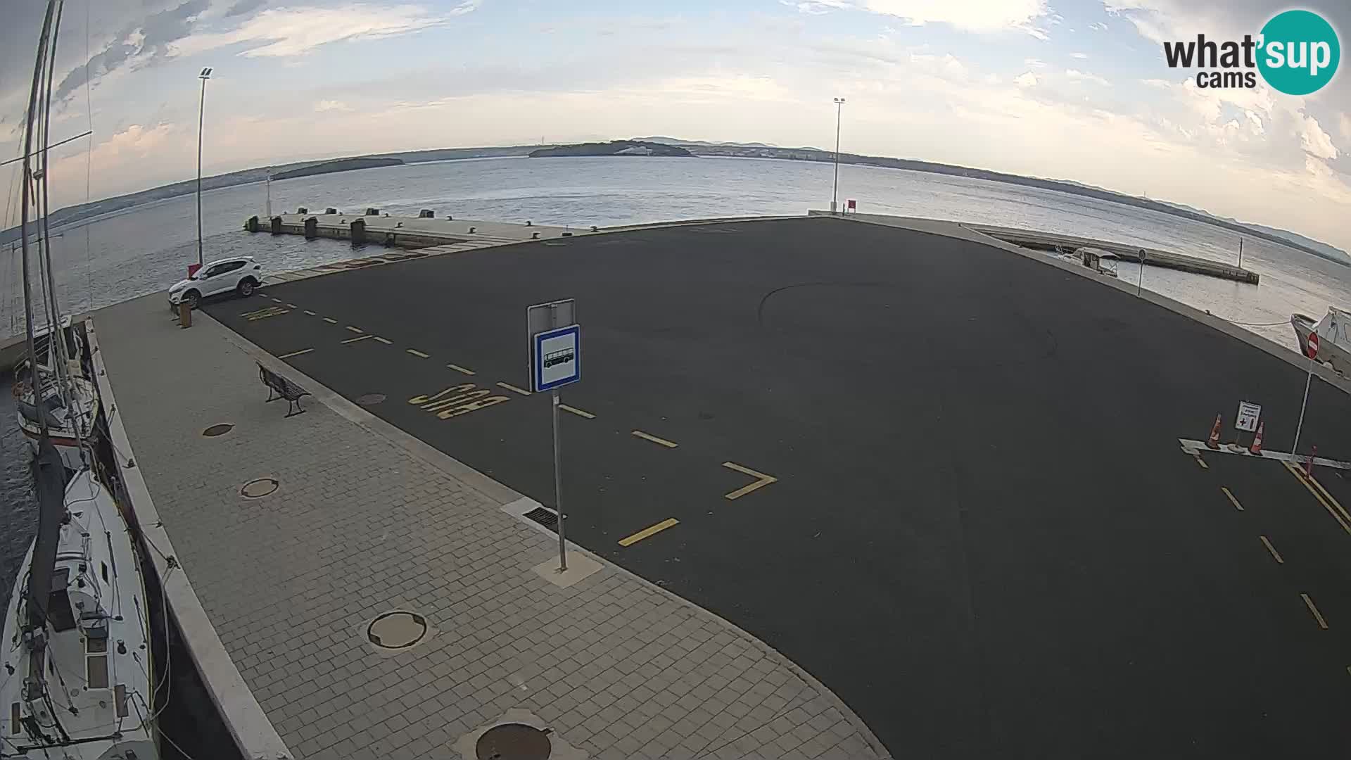 Tkon Live cam – traghetto – Dalmazia – Croazia