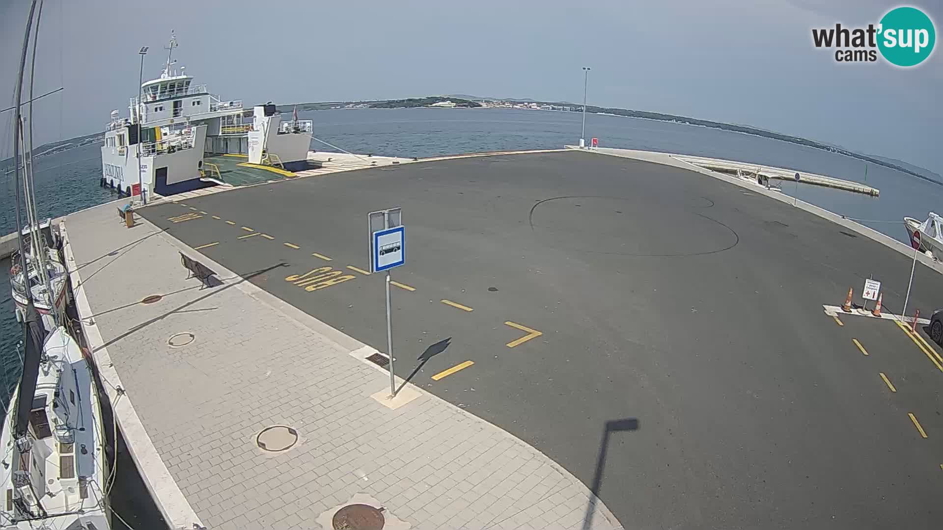 Tkon Live cam – traghetto – Dalmazia – Croazia
