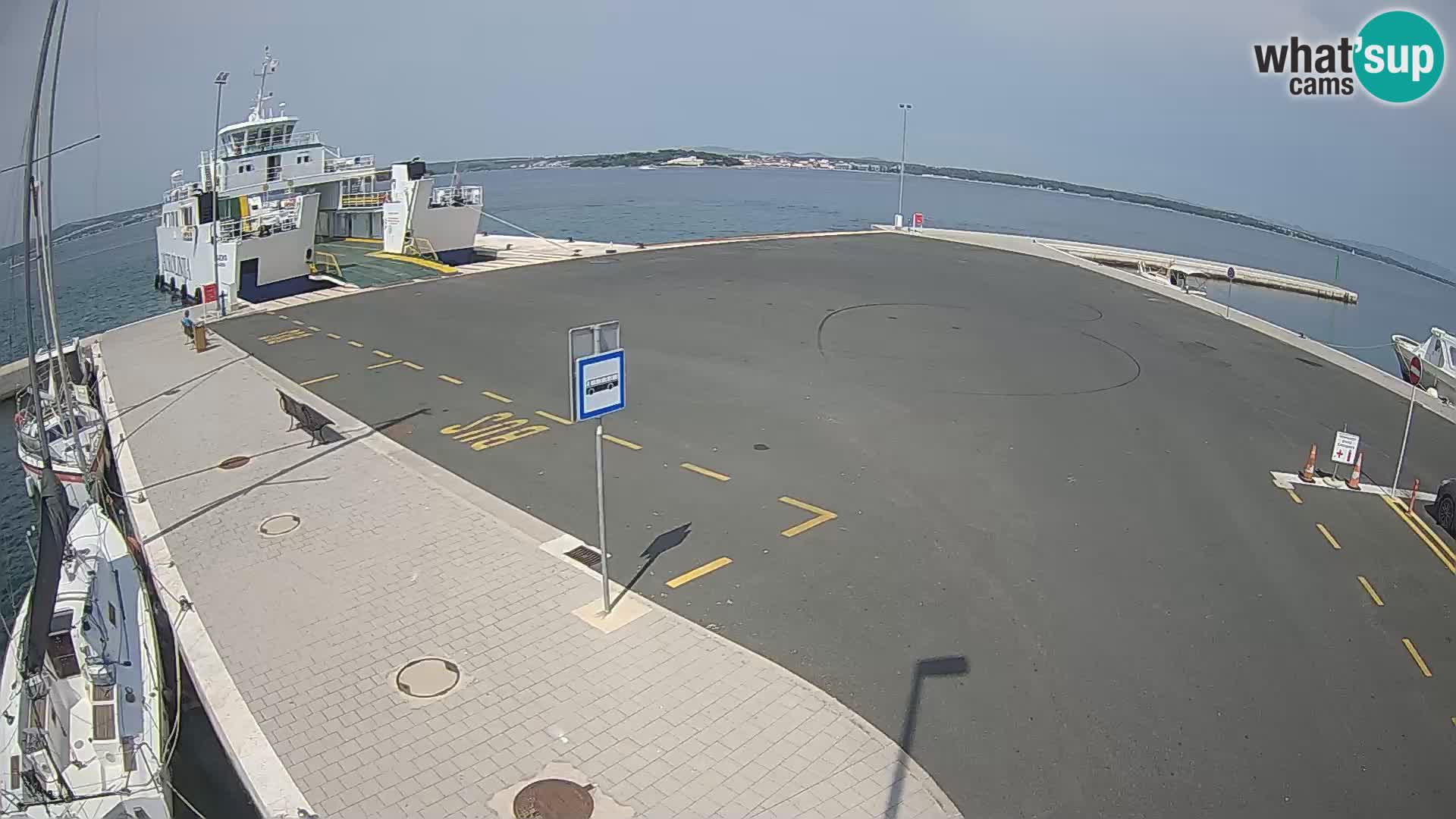 Tkon Live cam – ferry – Dalmatia – Croatia