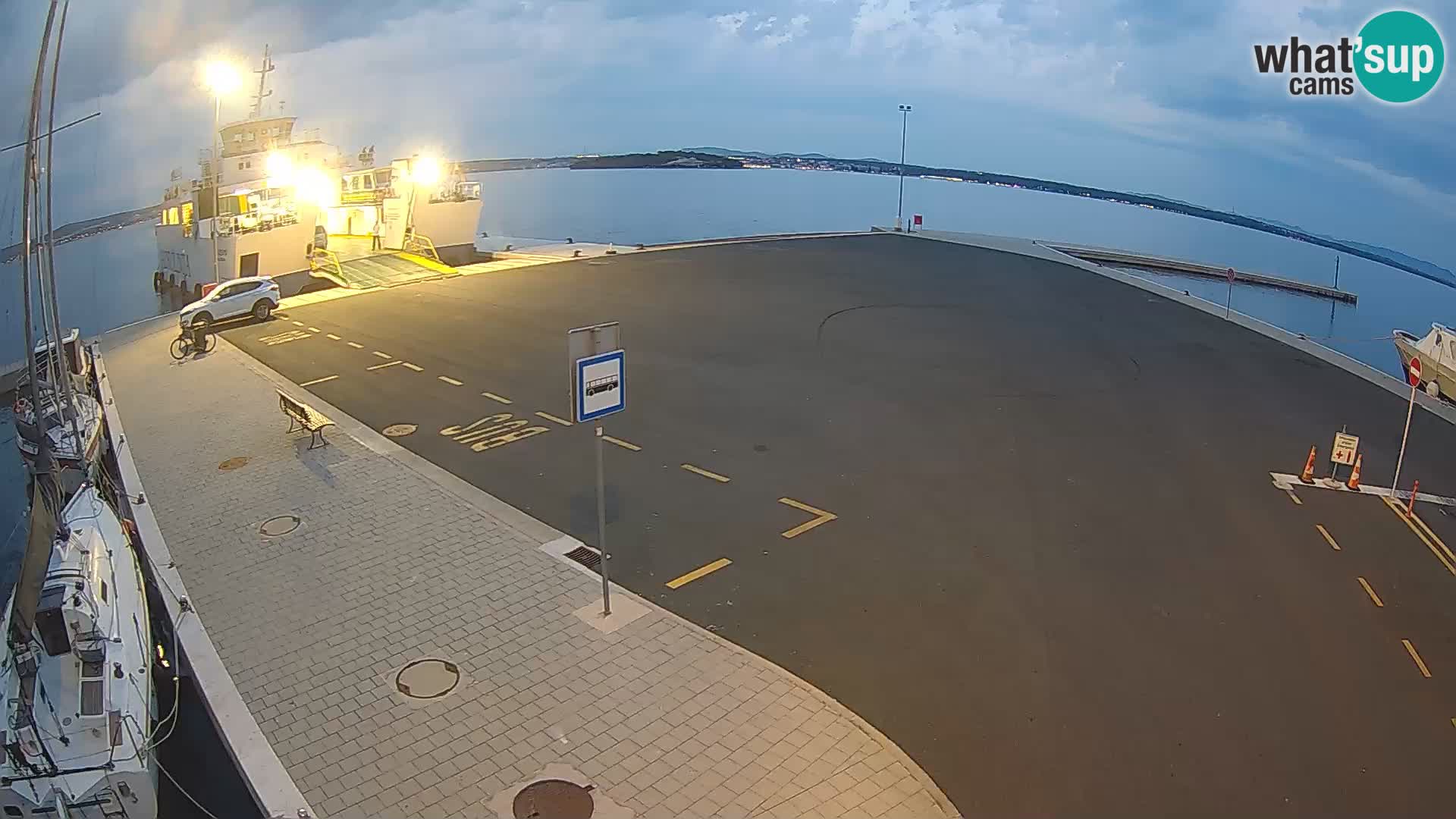 Tkon camera en vivo – Transportar – Dalmacia – Croacia