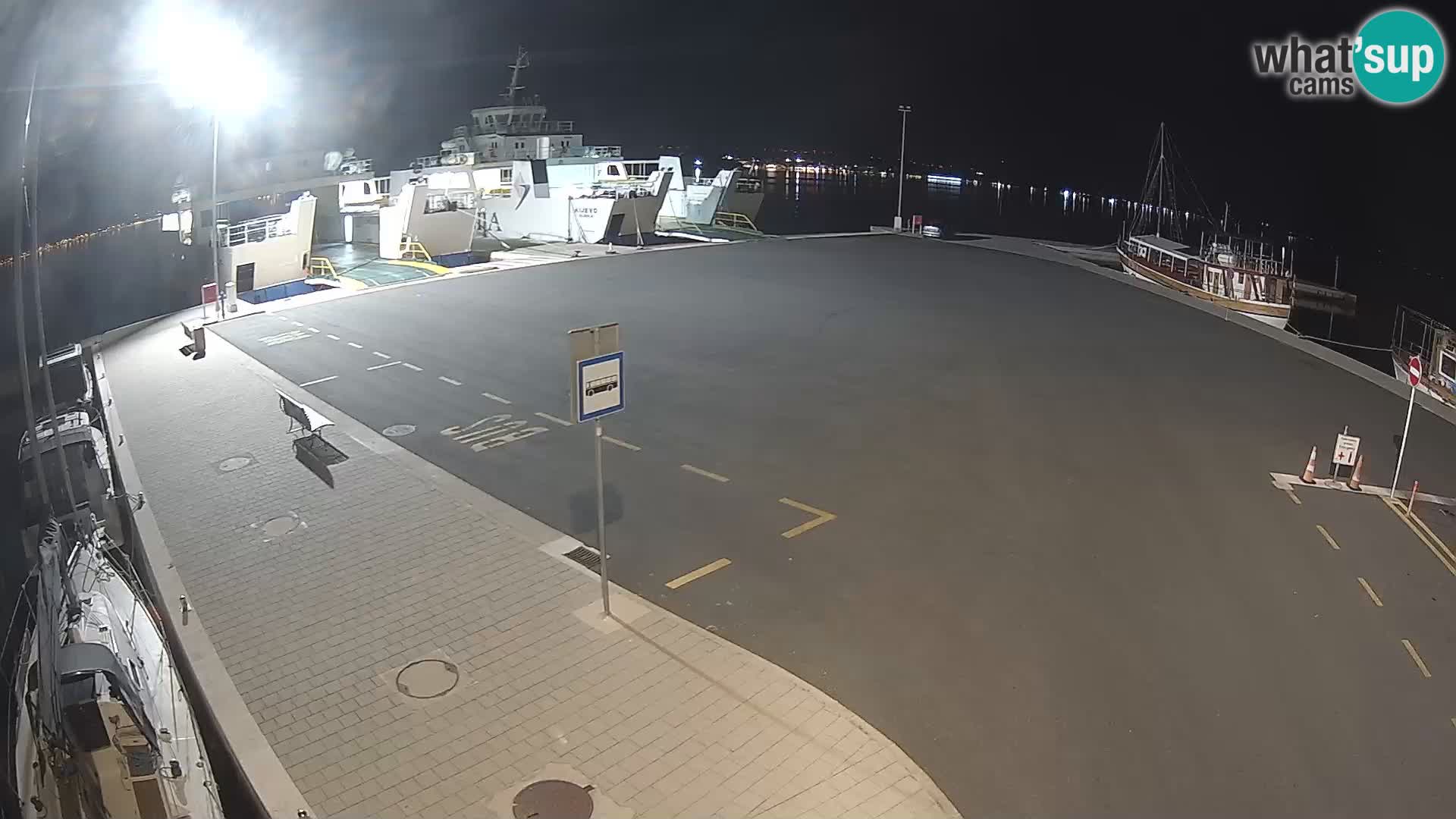 Tkon Live cam – Fähre – Dalmatien – Kroatien