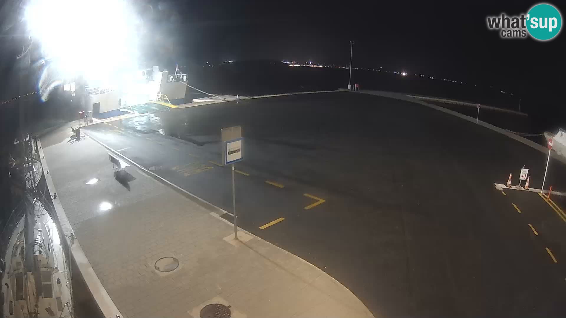 Tkon Live cam – ferry – Dalmatie – Croatie
