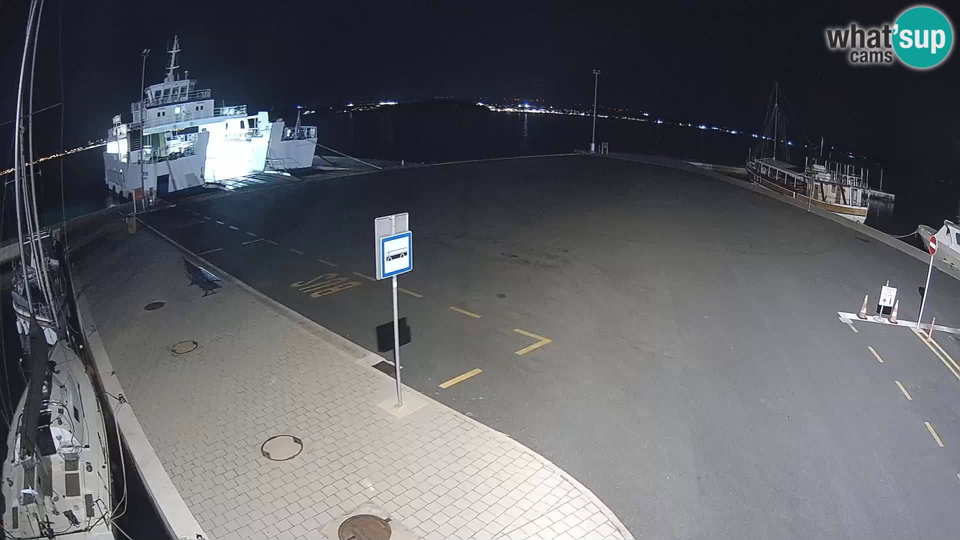 Tkon Live cam – Fähre – Dalmatien – Kroatien