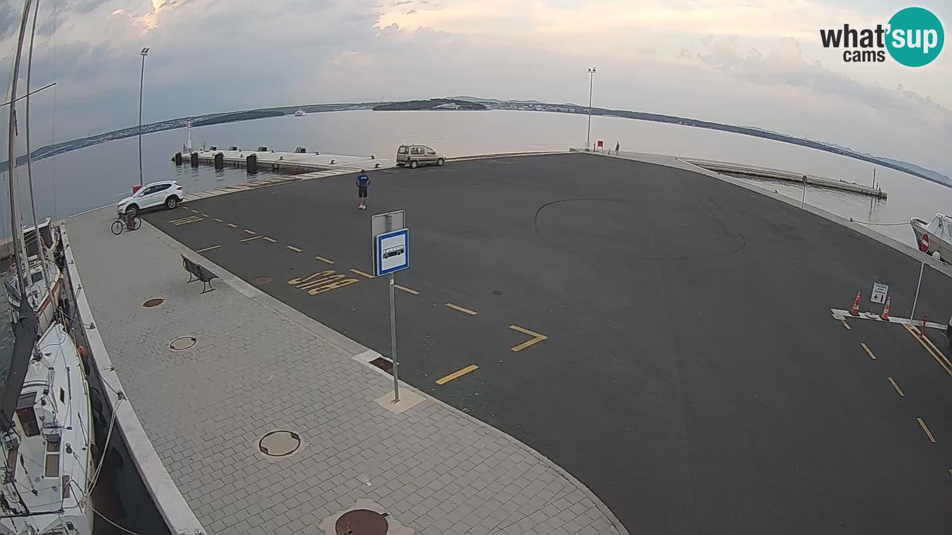 Tkon Live cam – ferry – Dalmatia – Croatia
