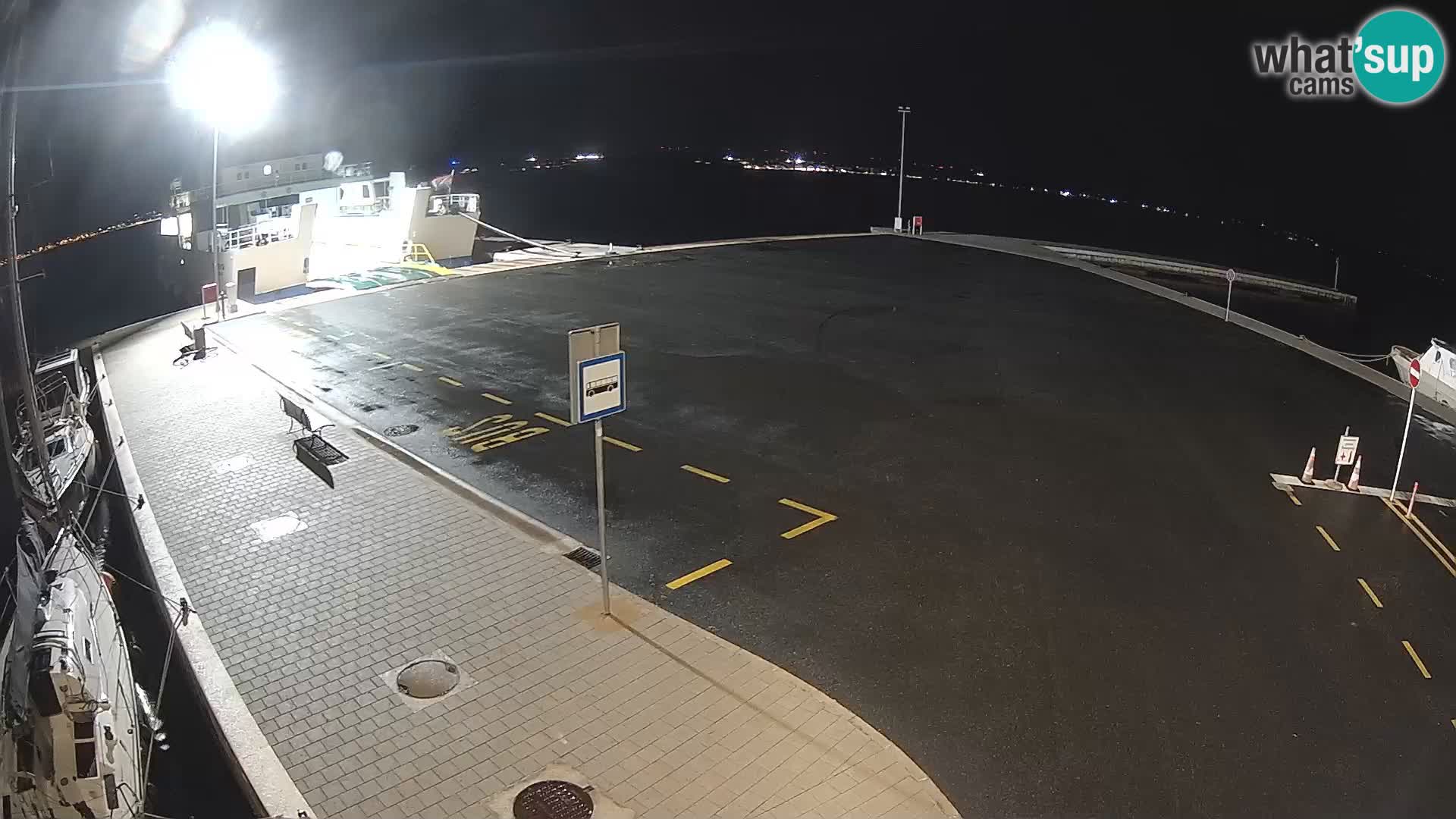 Tkon Live cam – traghetto – Dalmazia – Croazia