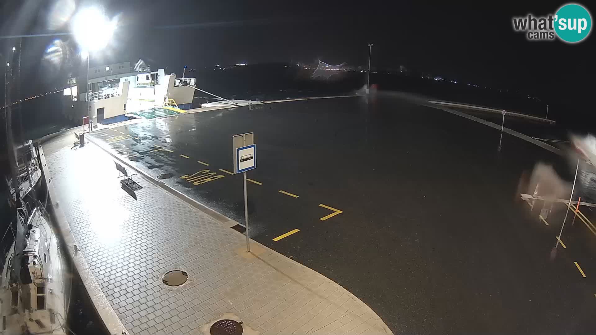 Tkon Live cam – traghetto – Dalmazia – Croazia