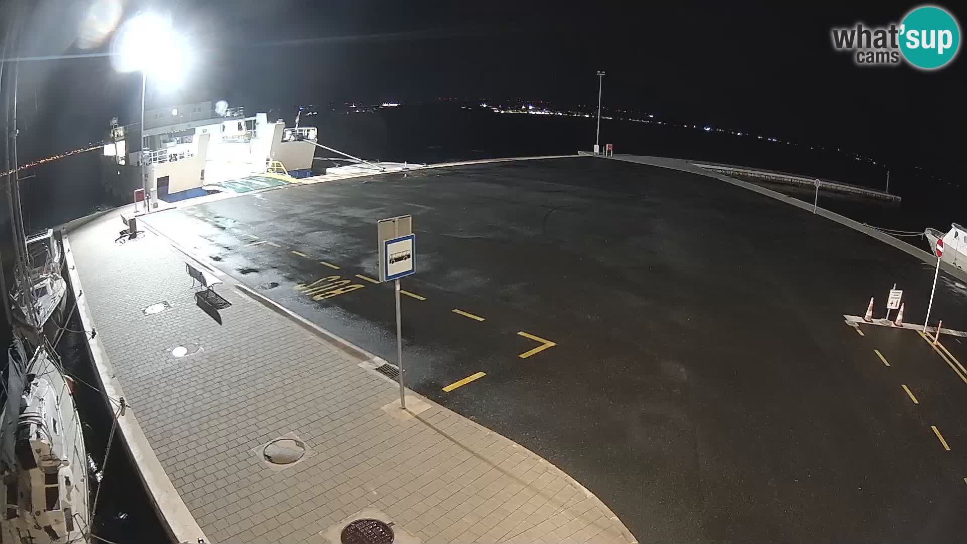 Tkon Live cam – traghetto – Dalmazia – Croazia
