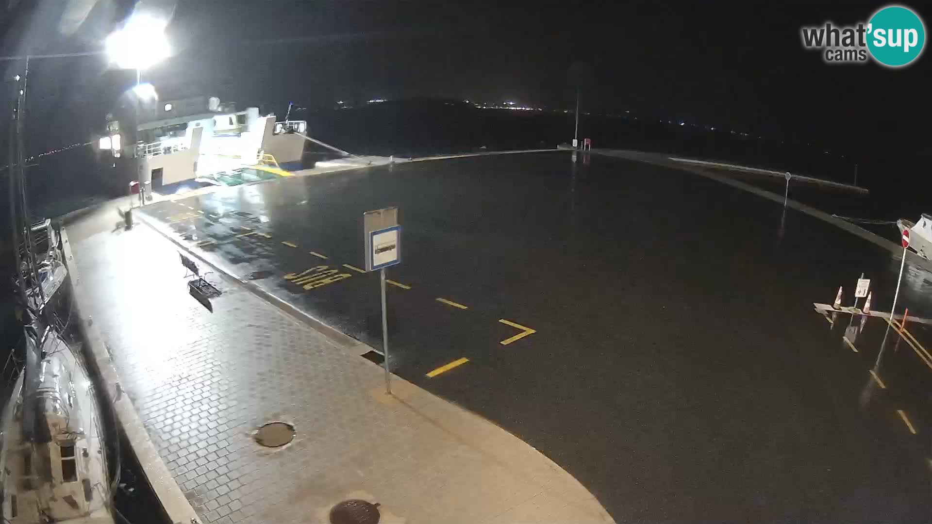 Tkon Live cam – ferry – Dalmatie – Croatie