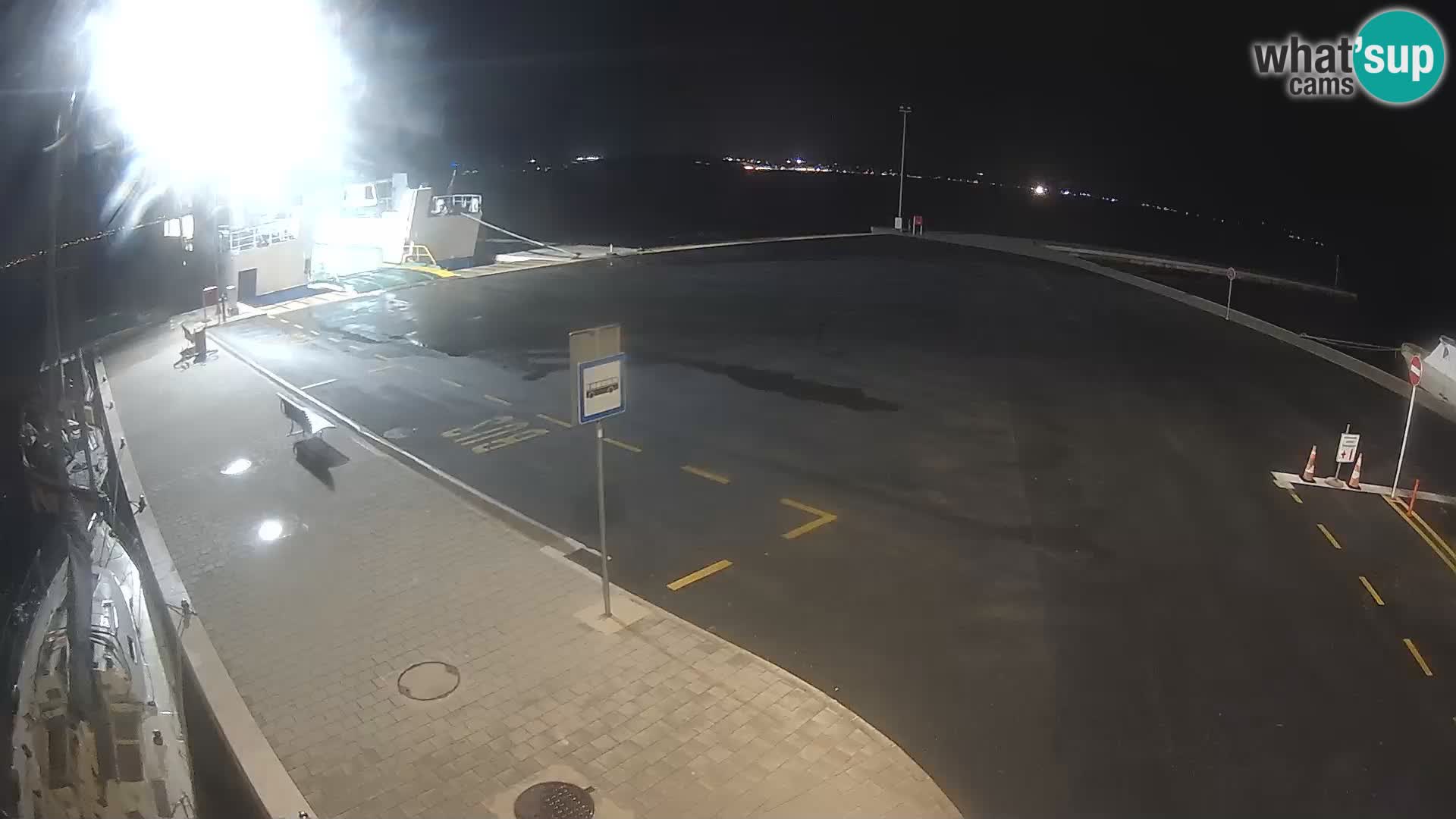 Tkon Live cam – ferry – Dalmatie – Croatie