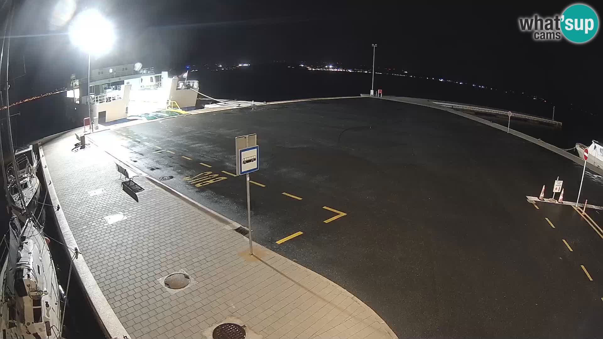 Tkon Live cam – traghetto – Dalmazia – Croazia
