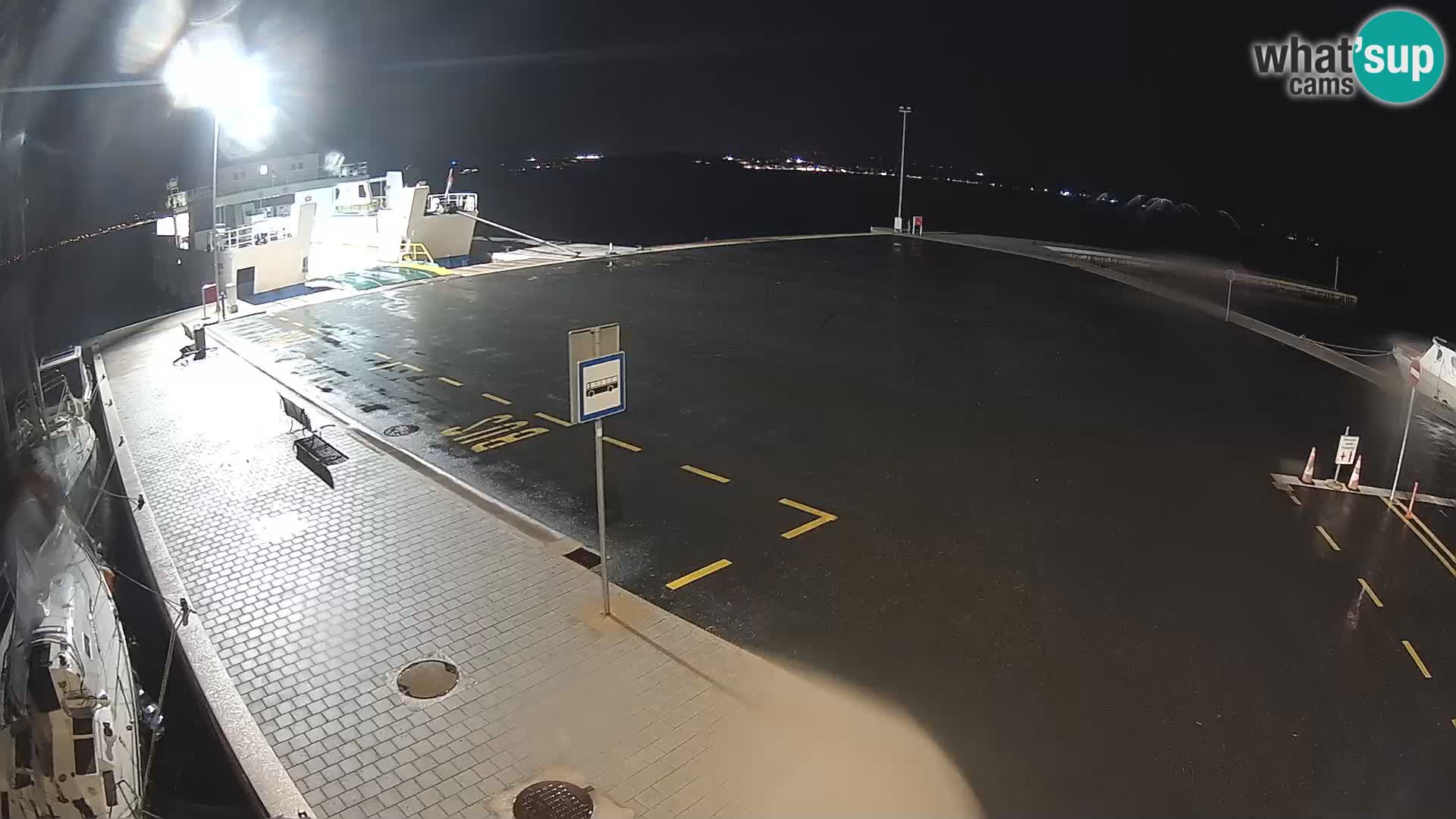 Tkon Live cam – ferry – Dalmatia – Croatia