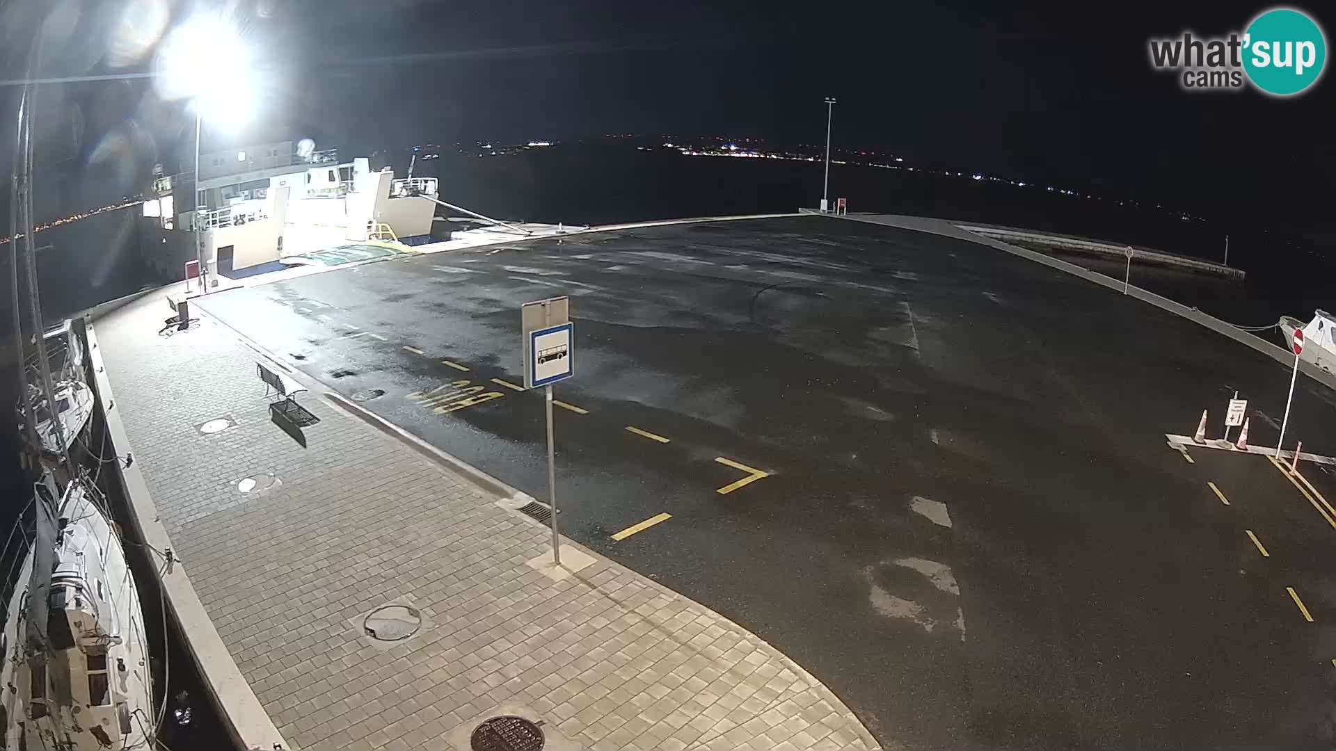 Tkon Live cam – ferry – Dalmatia – Croatia