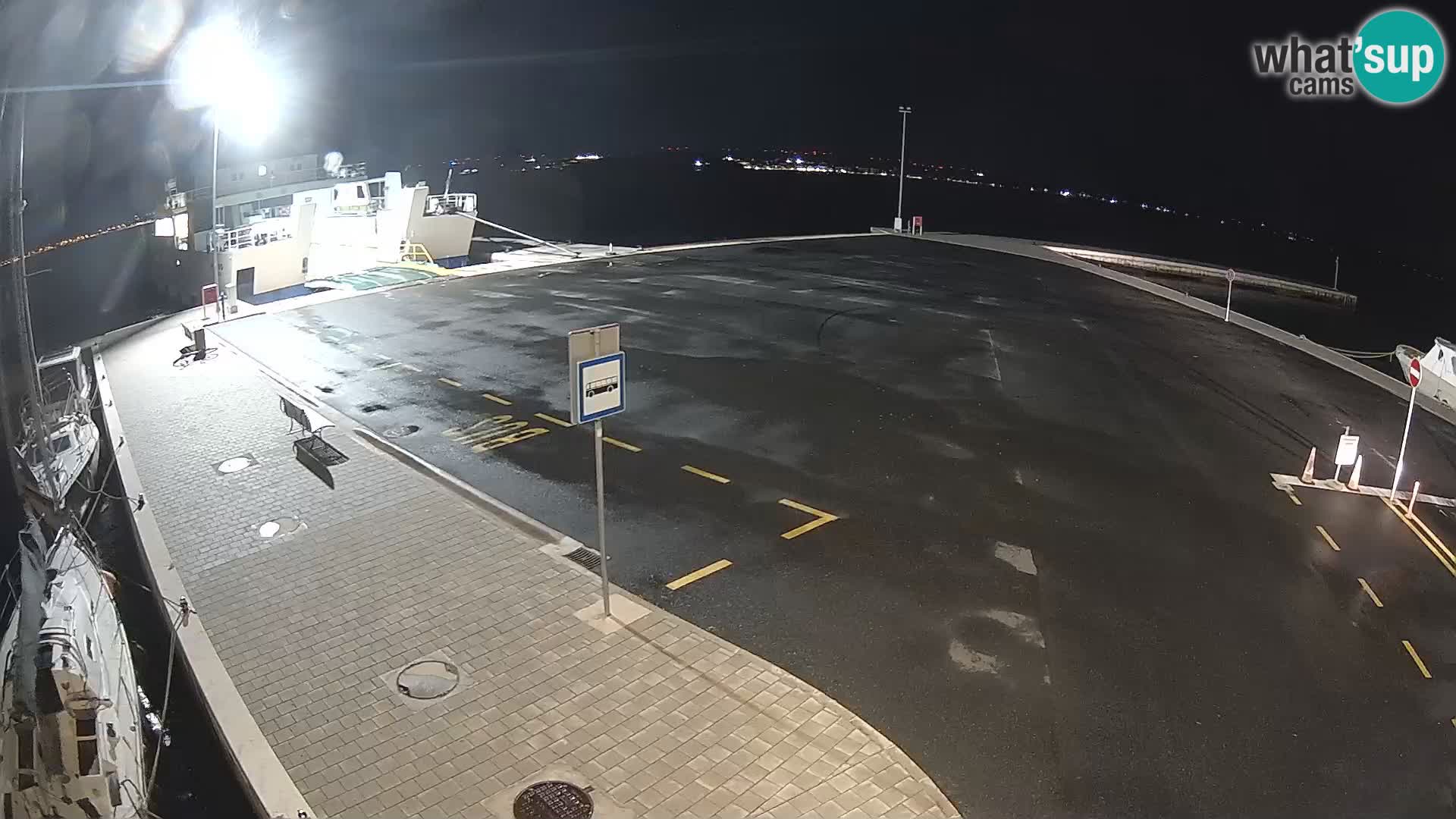 Tkon Live cam – traghetto – Dalmazia – Croazia