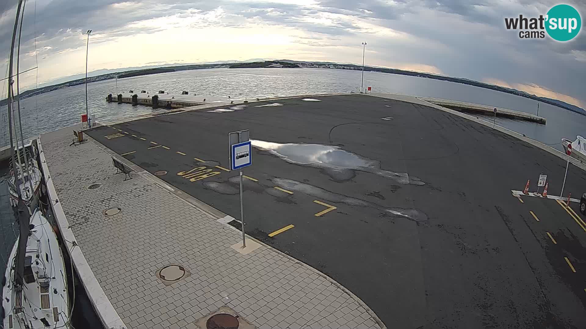 Tkon Live cam – ferry – Dalmatia – Croatia