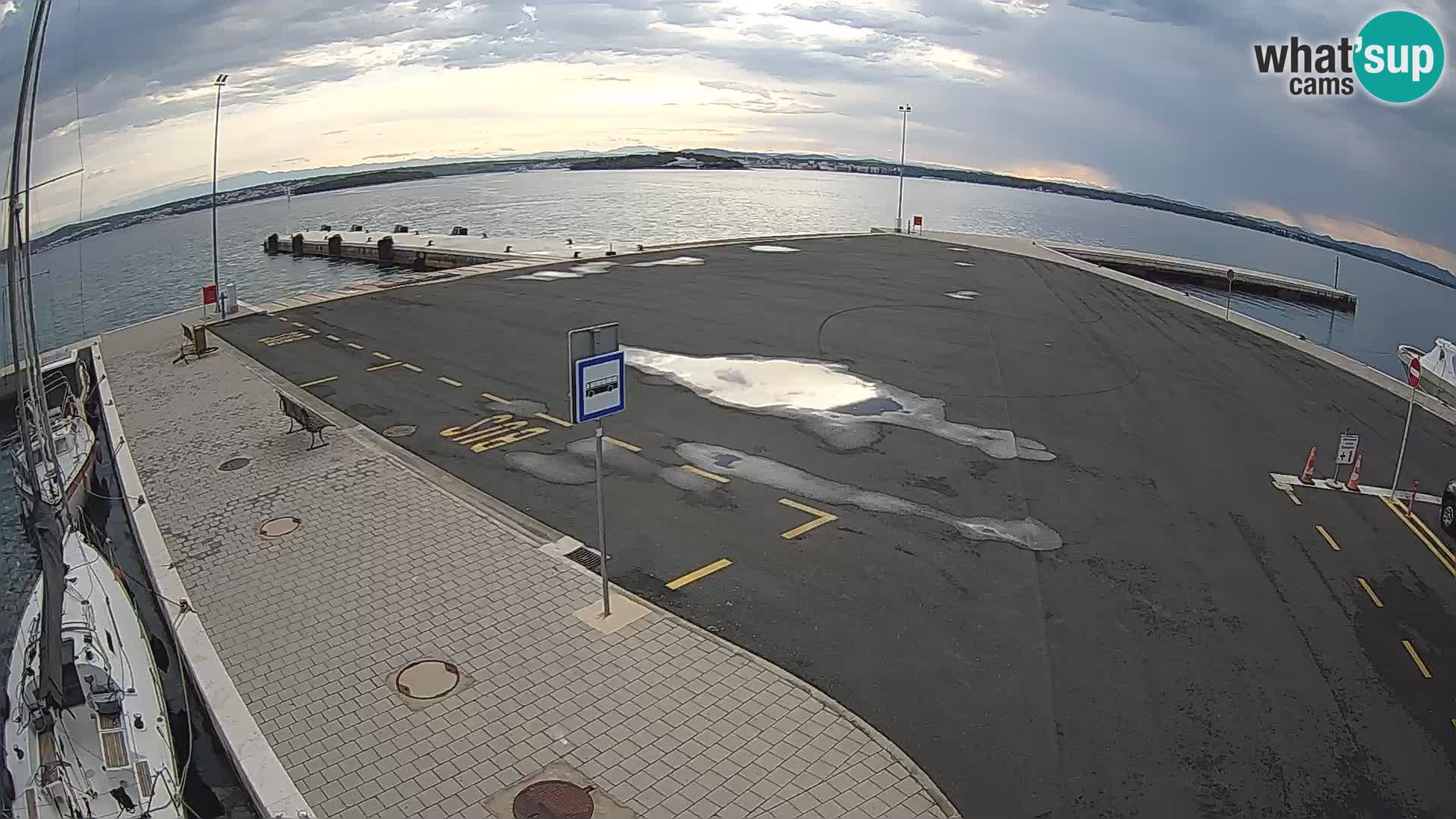 Tkon camera en vivo – Transportar – Dalmacia – Croacia