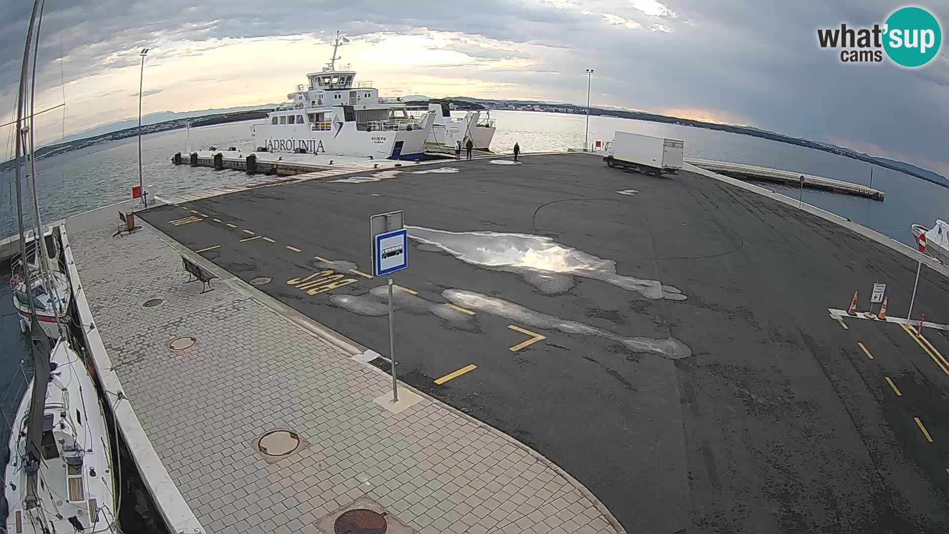 Tkon camera en vivo – Transportar – Dalmacia – Croacia