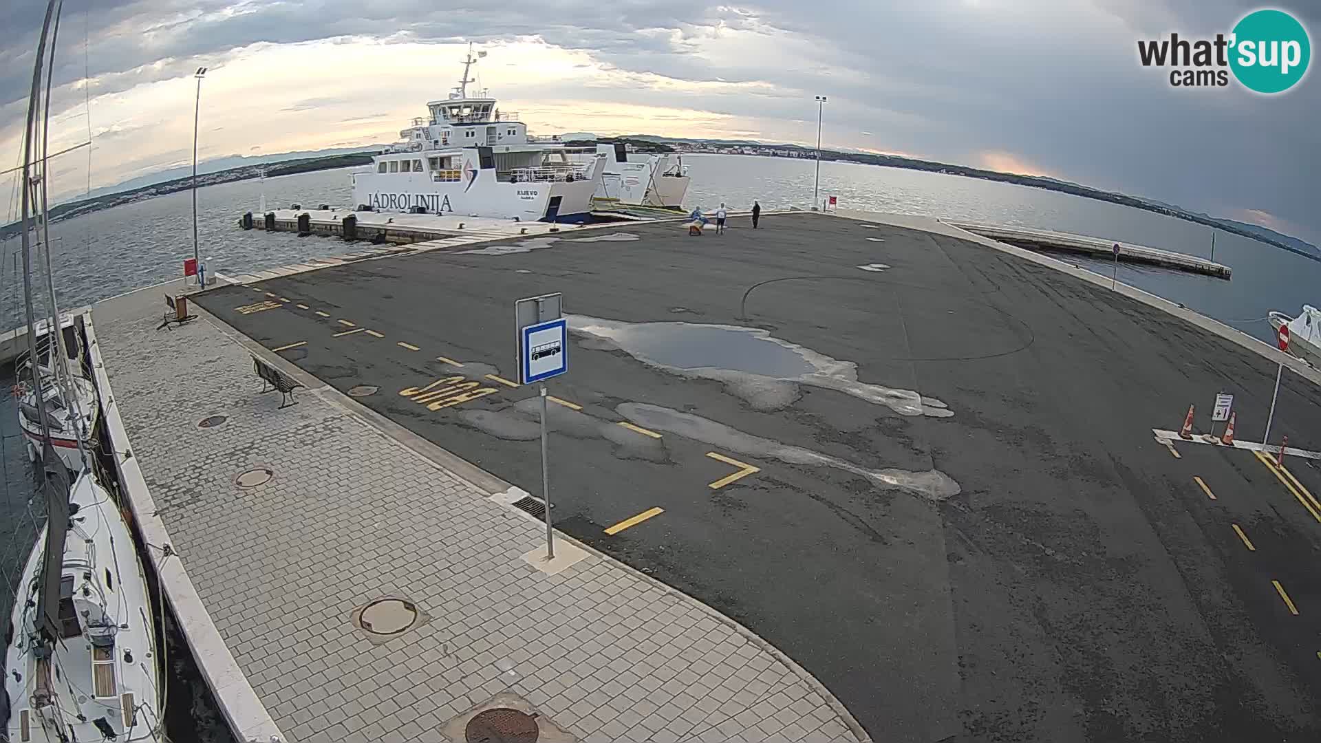 Tkon Live cam – traghetto – Dalmazia – Croazia