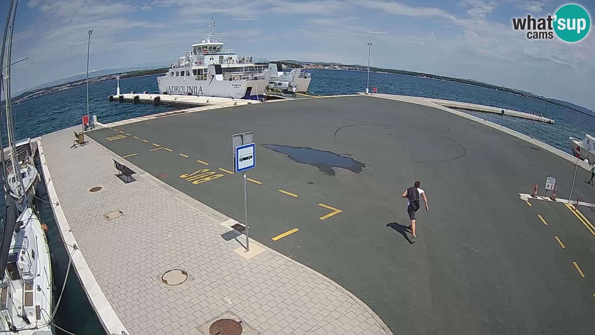 Tkon Live cam – ferry – Dalmatia – Croatia