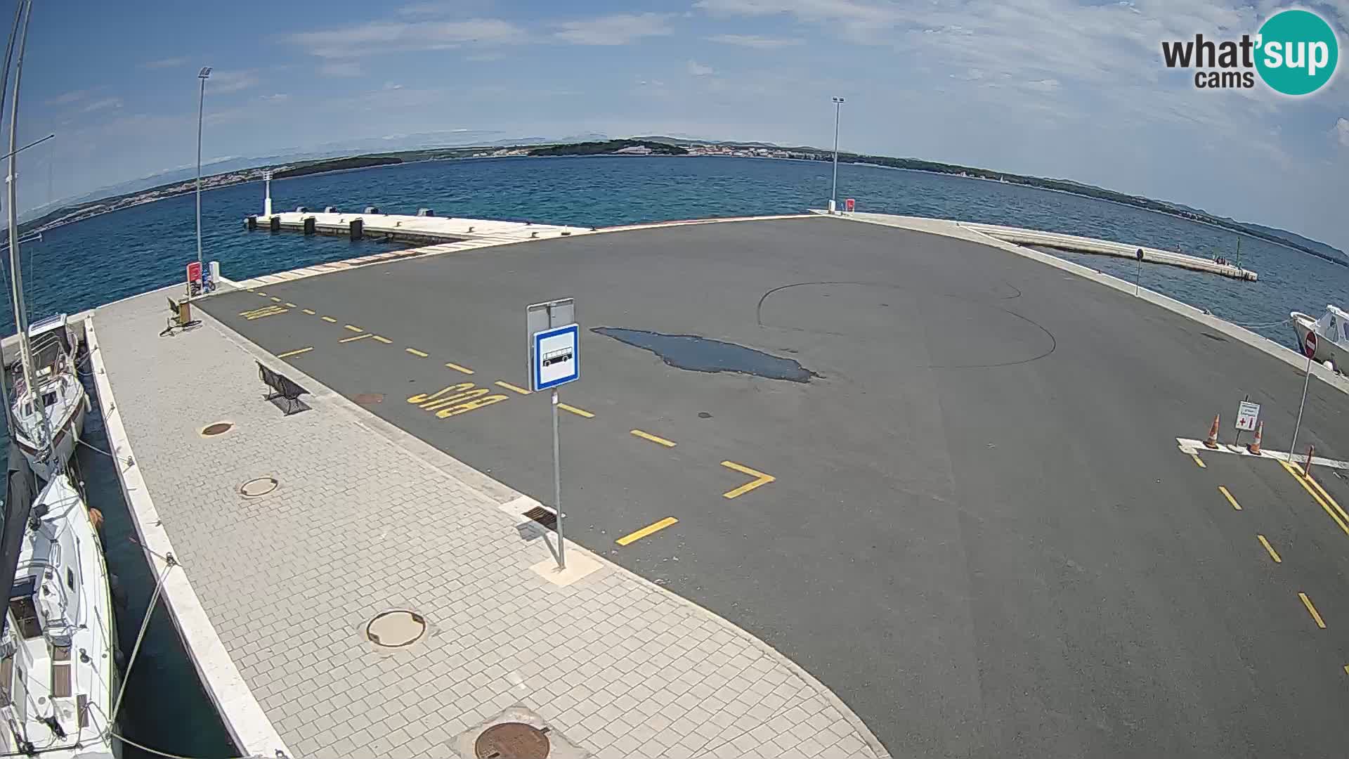 Tkon Live cam – ferry – Dalmatia – Croatia