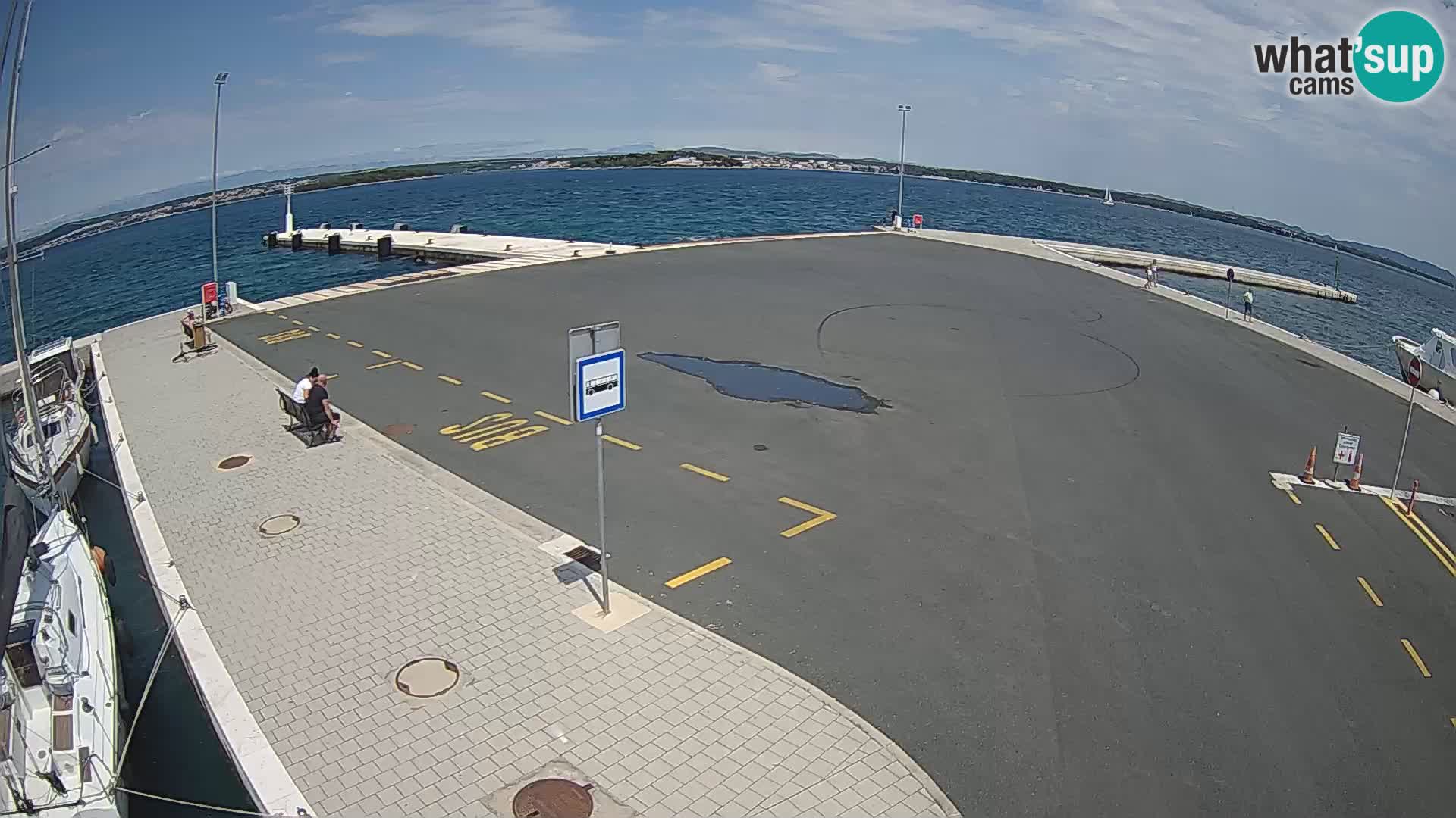Tkon Live cam – ferry – Dalmatia – Croatia