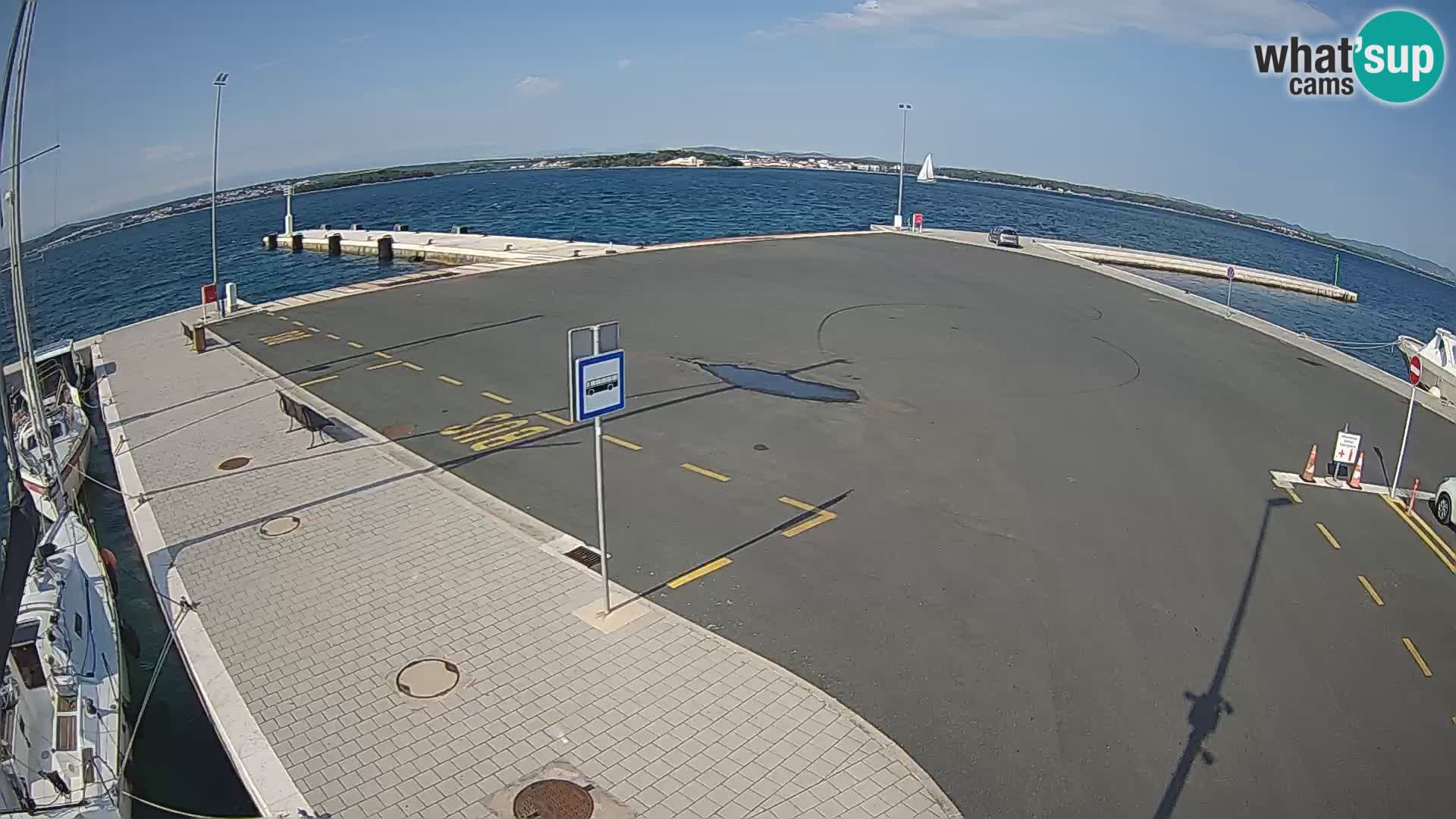 Tkon Live cam – ferry – Dalmatia – Croatia