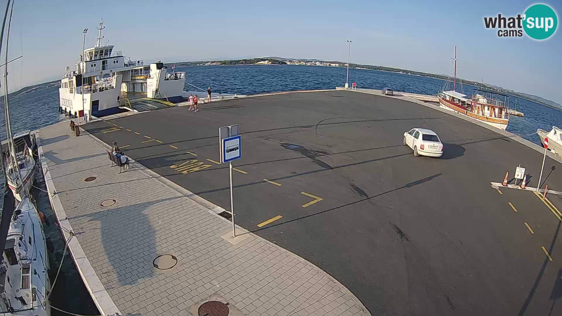 Tkon camera en vivo – Transportar – Dalmacia – Croacia