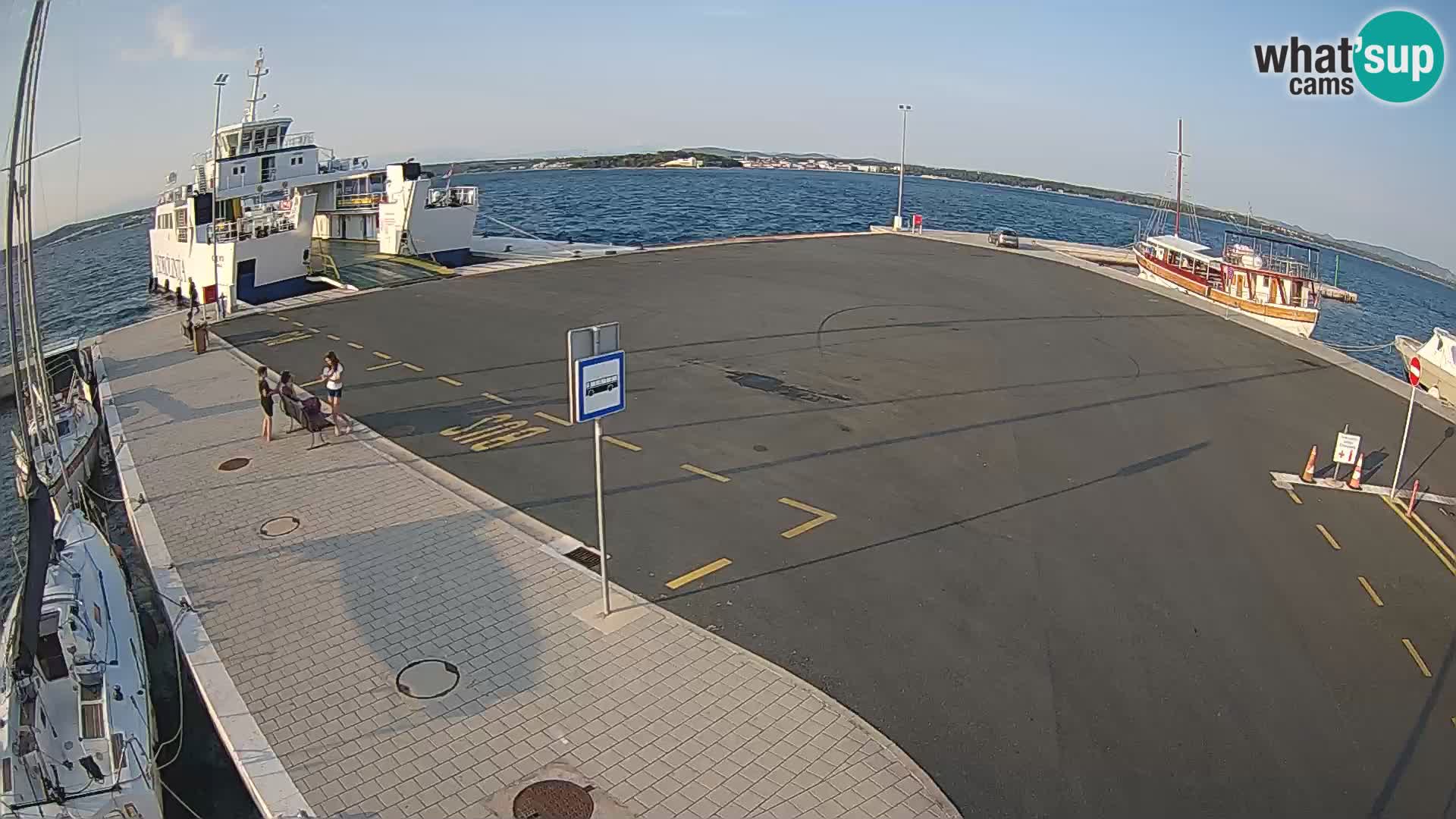 Tkon camera en vivo – Transportar – Dalmacia – Croacia