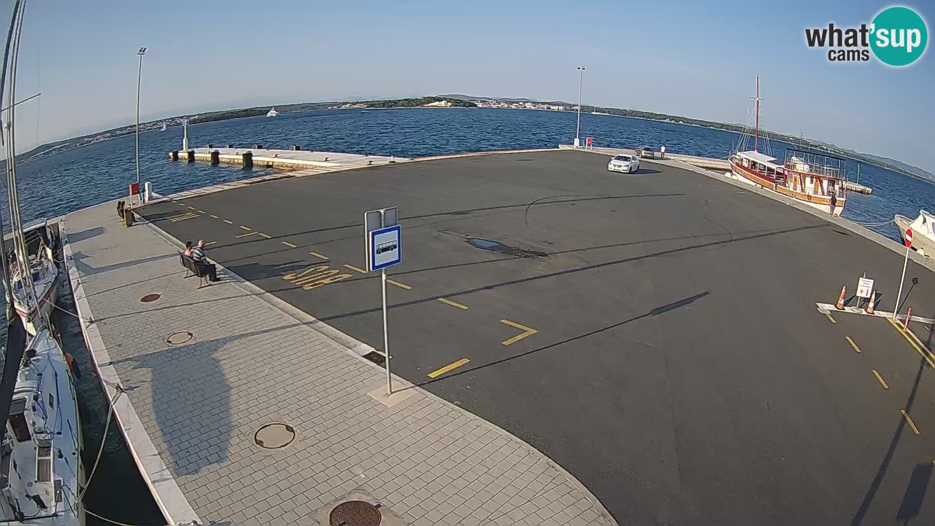 Tkon Live cam – traghetto – Dalmazia – Croazia
