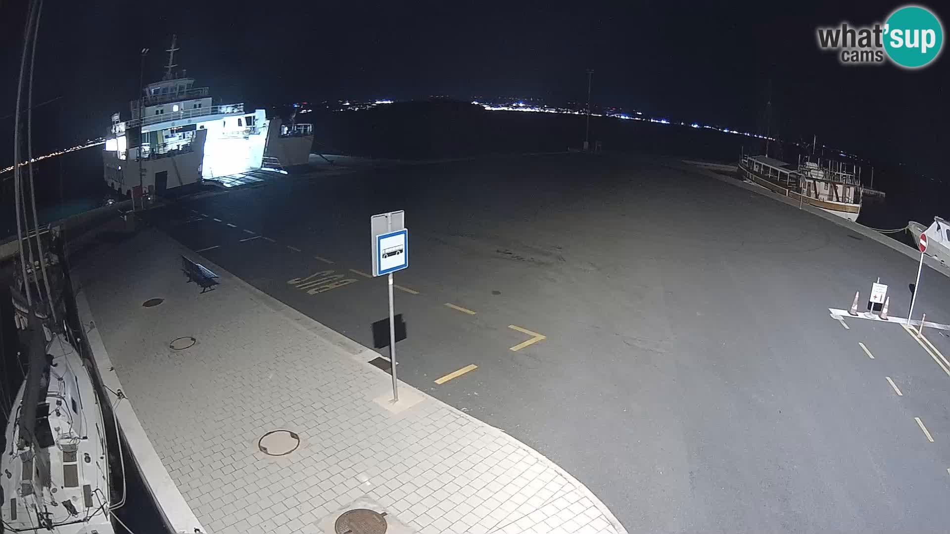 Tkon camera en vivo – Transportar – Dalmacia – Croacia