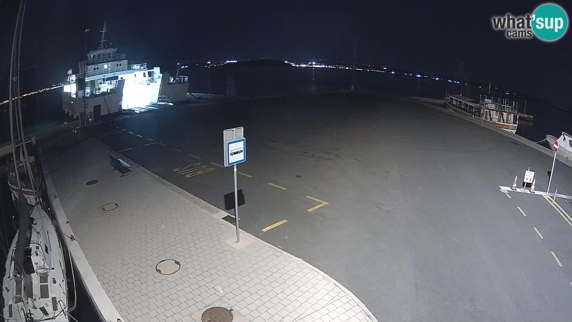 Tkon Live cam – Fähre – Dalmatien – Kroatien
