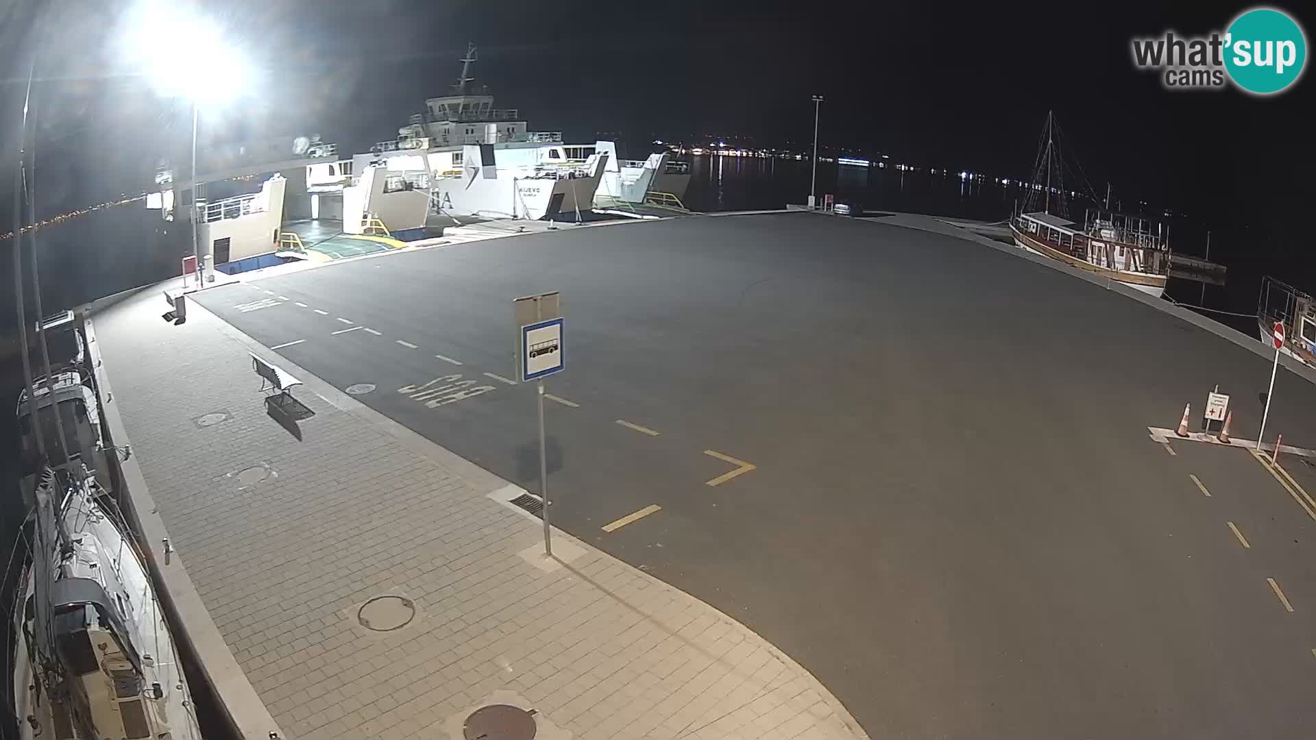 Tkon Live cam – ferry – Dalmatia – Croatia