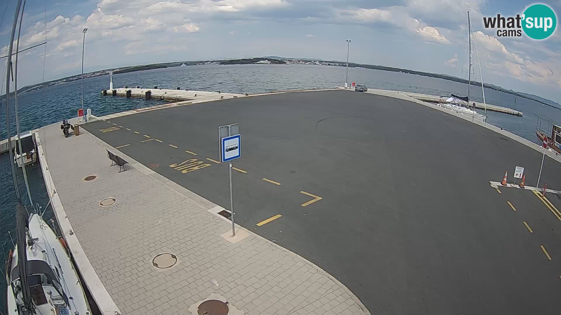 Tkon Live cam – traghetto – Dalmazia – Croazia