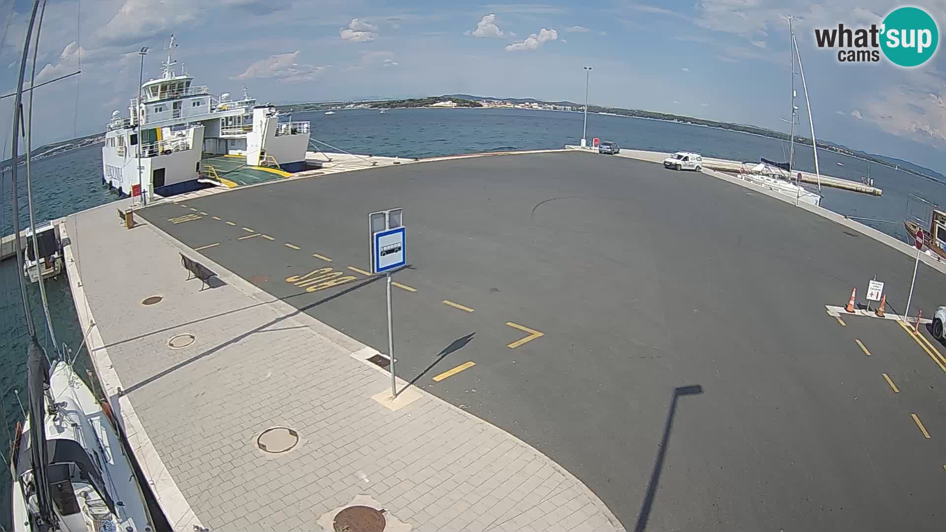 Tkon Live cam – traghetto – Dalmazia – Croazia