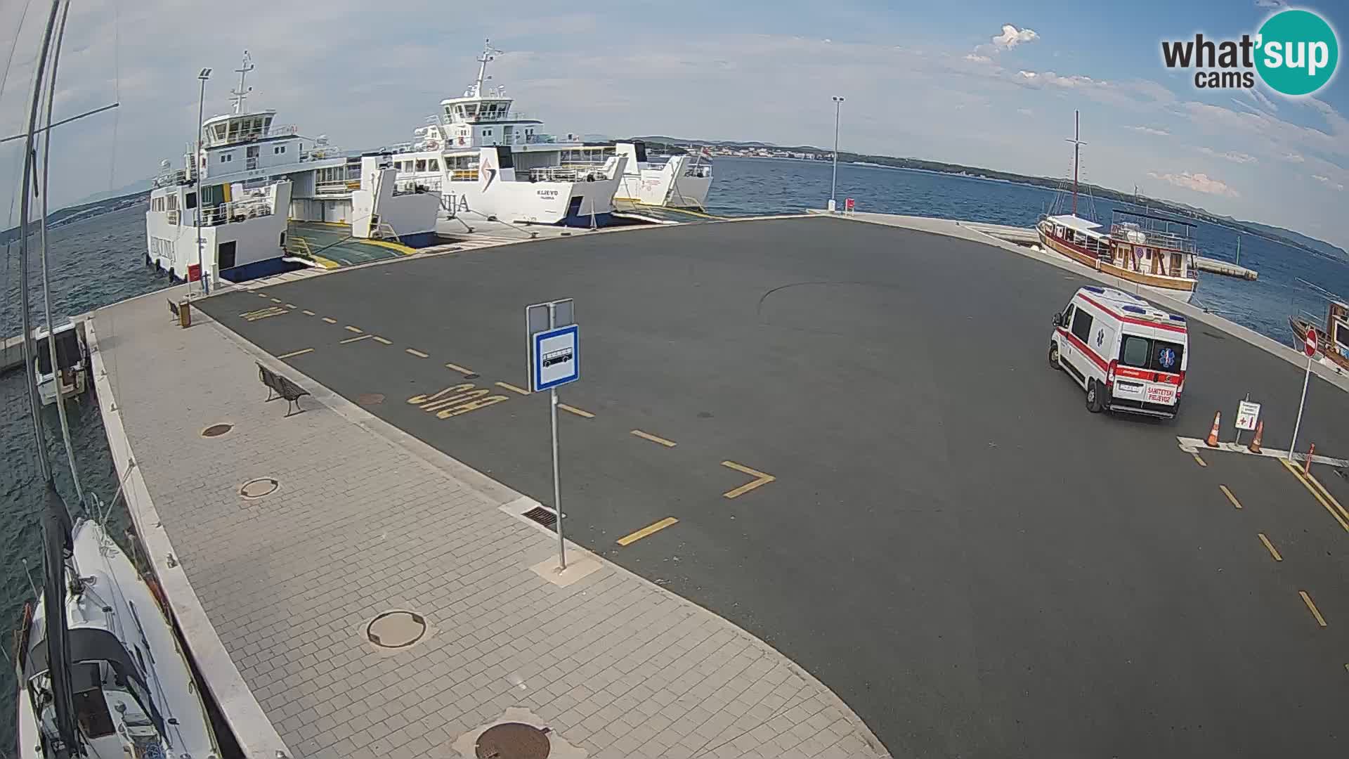 Tkon Live cam – traghetto – Dalmazia – Croazia